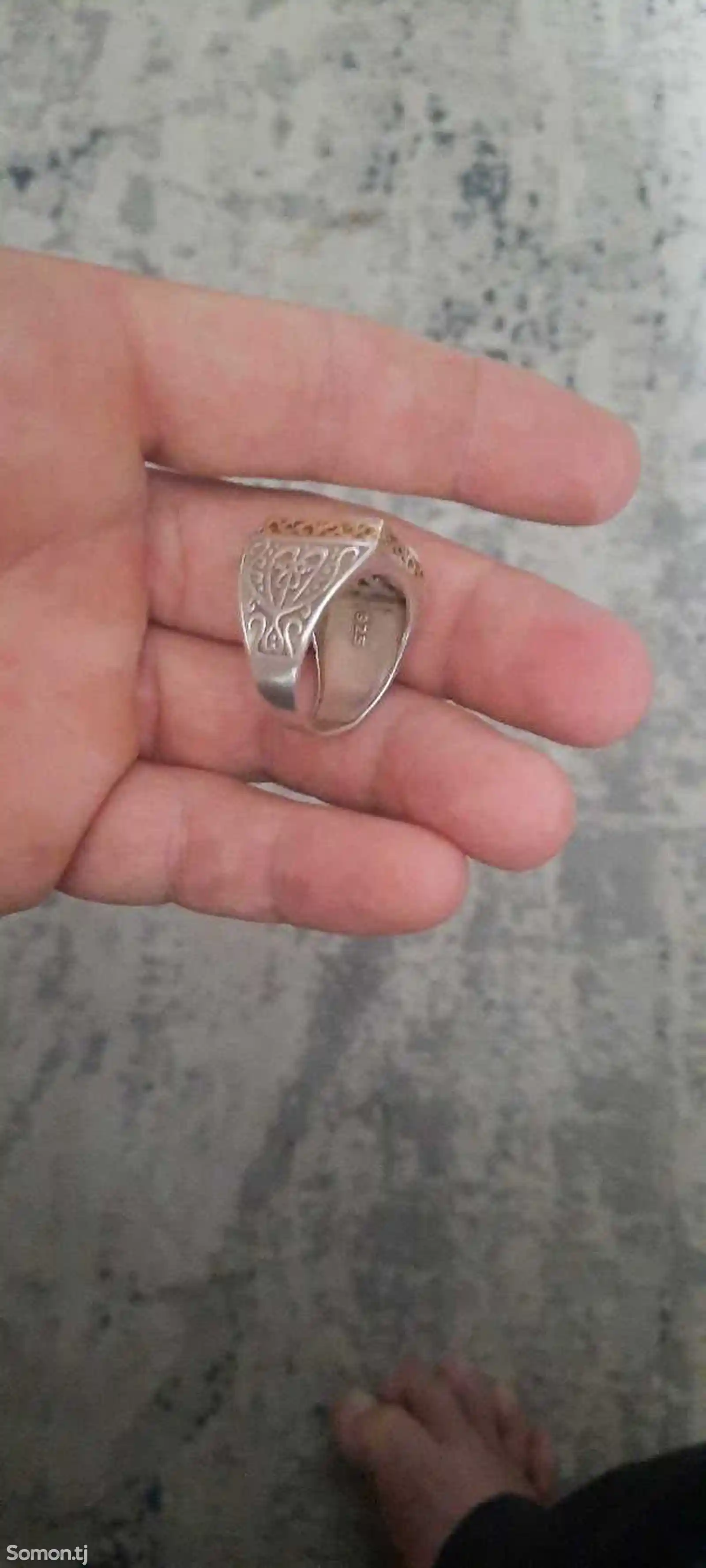 Перстень серебряный-2