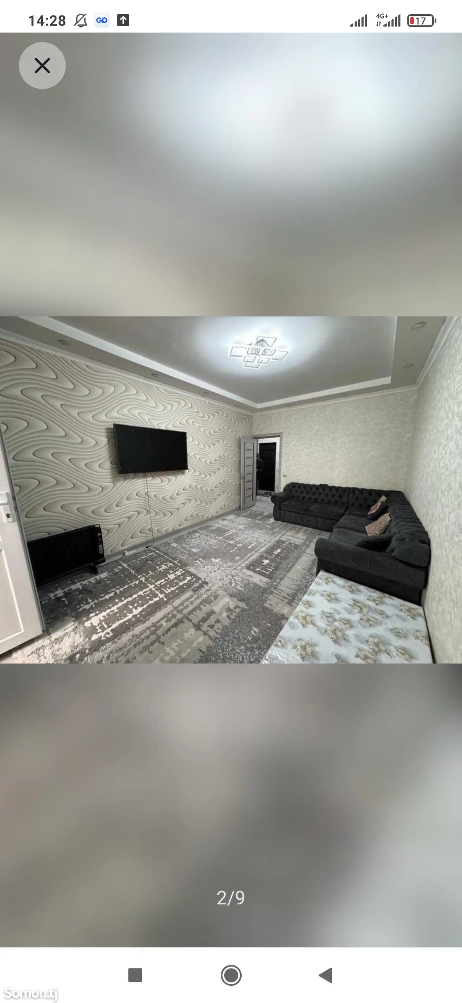 1-комн. квартира, 9 этаж, 40 м², Сино-1