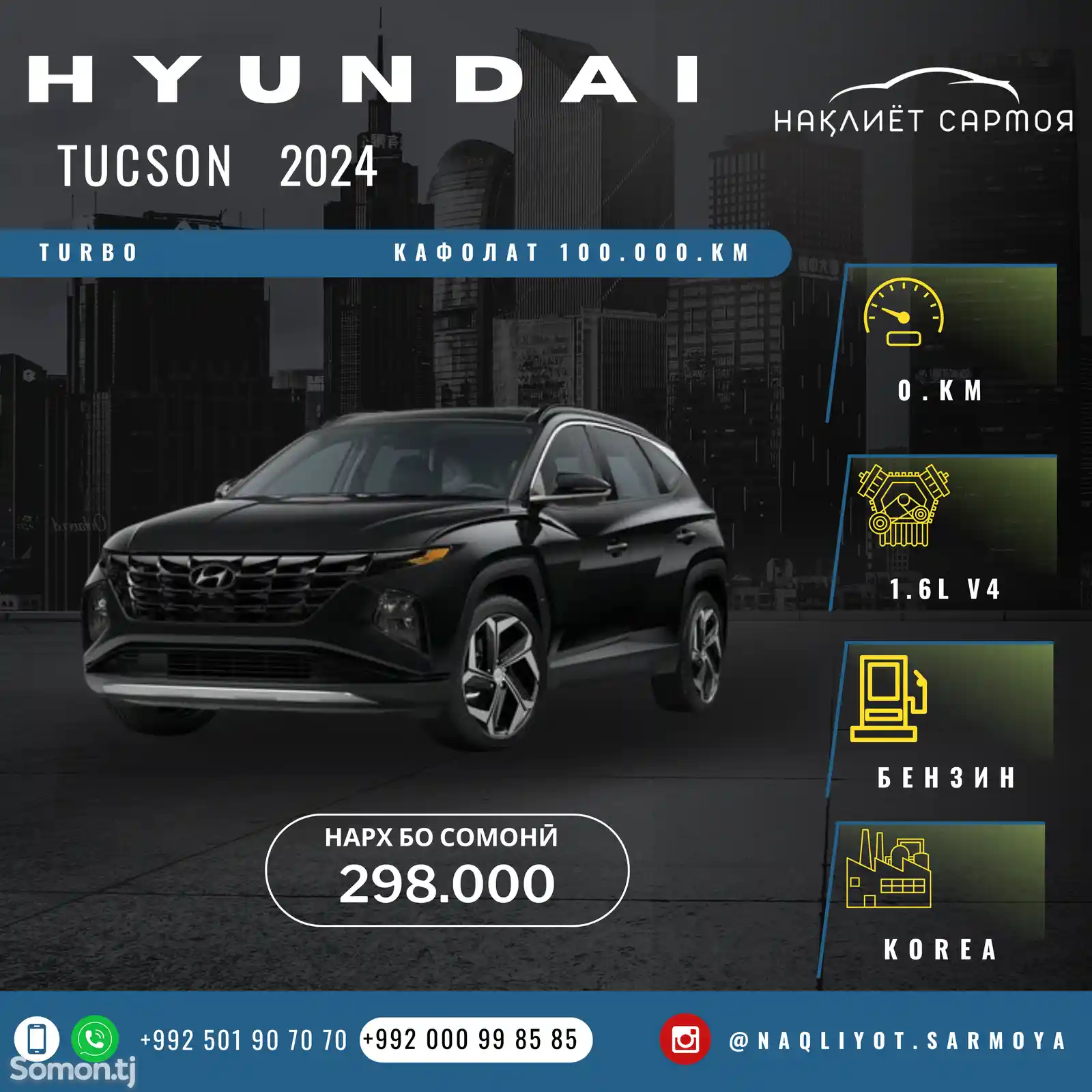 Hyundai Tucson, 2024-2