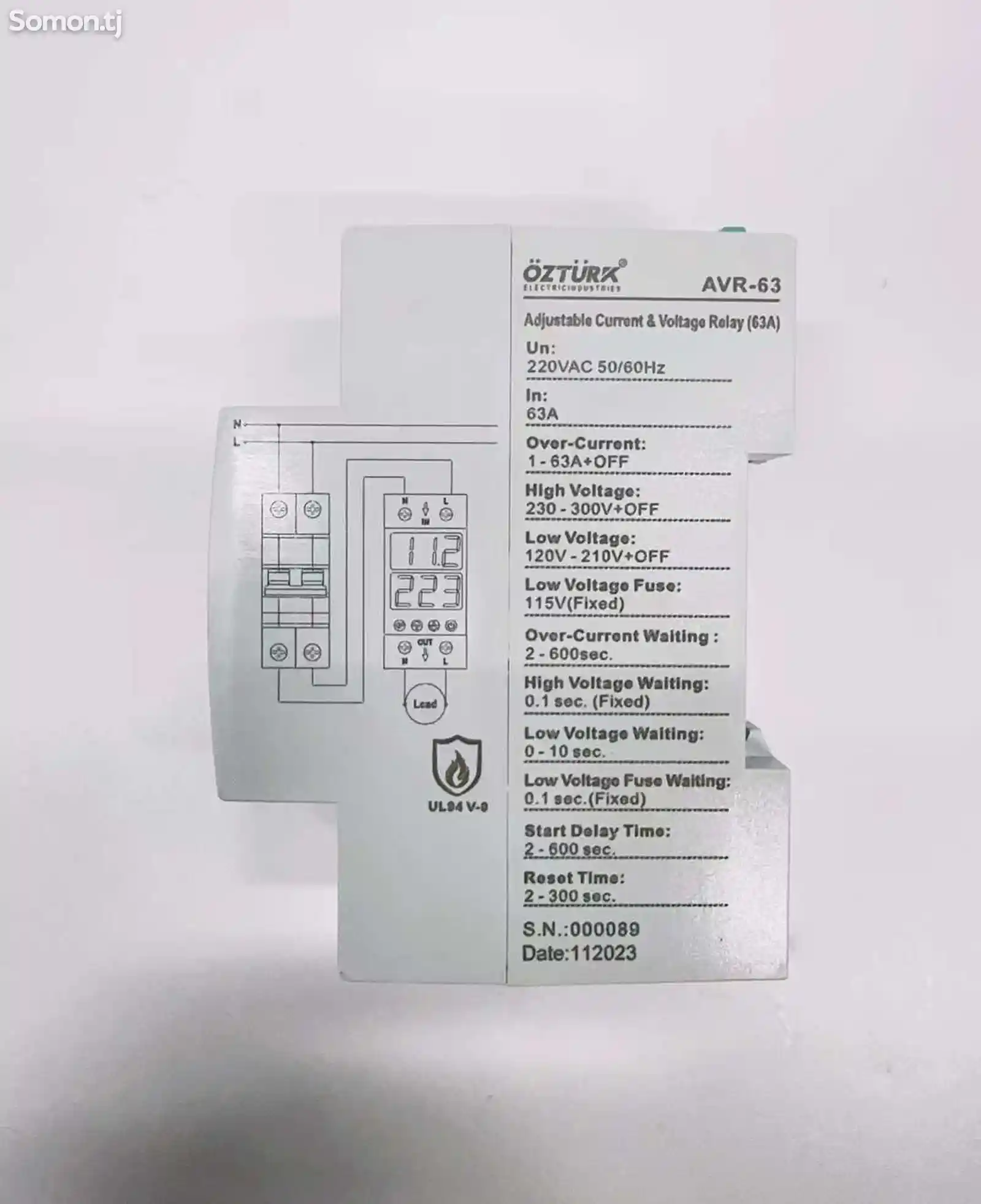 Автоматические выключатели Ozturk 63 Ампер-9