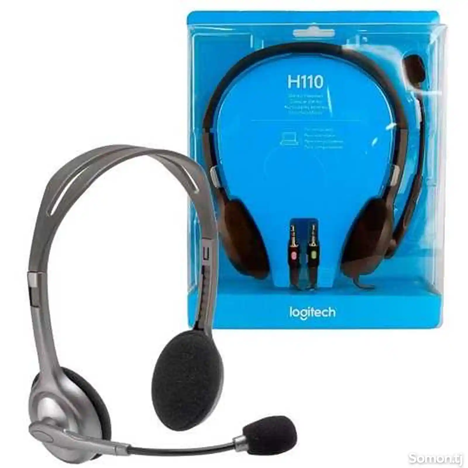 Наушники Logitech Stereo Headset H110-2