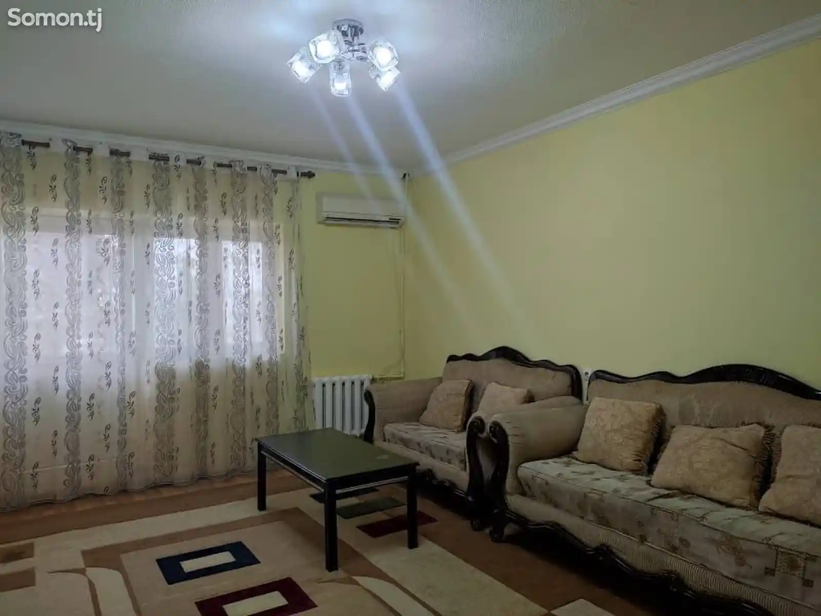 2-комн. квартира, 2 этаж, 50м², Исмоили Сомони-4