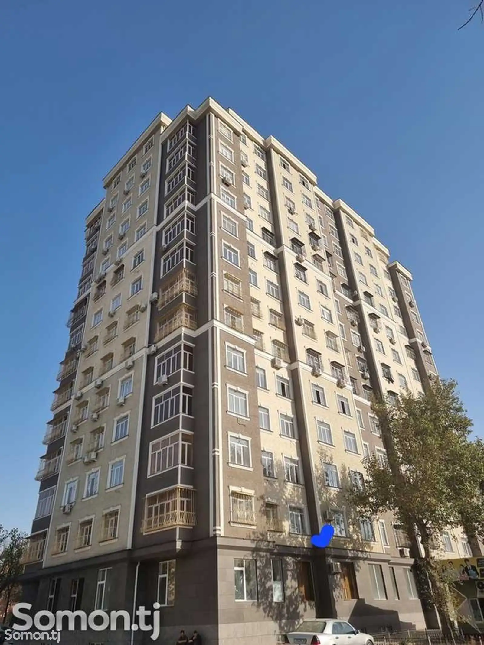 2-комн. квартира, 3 этаж, 53м², Сино-1