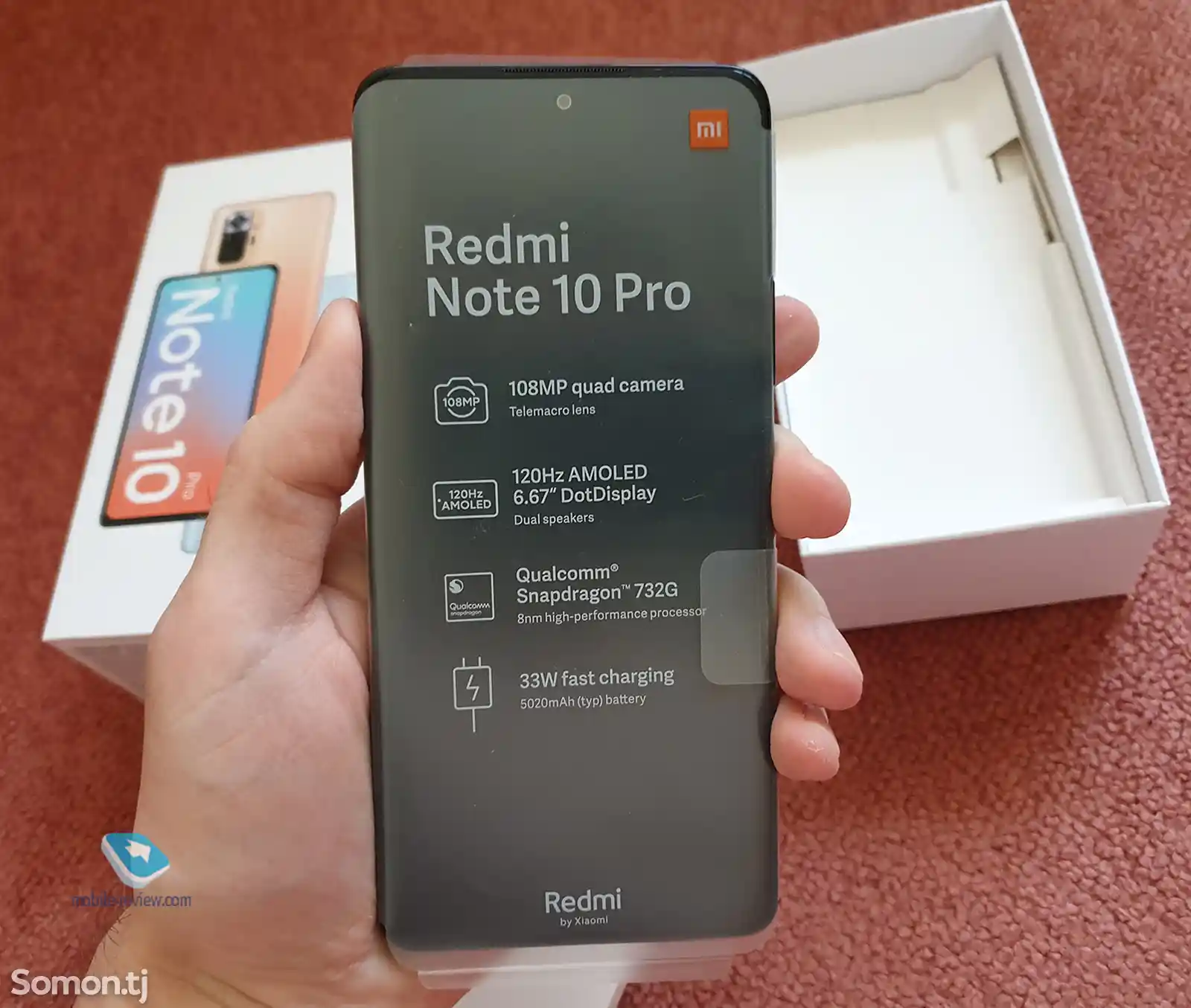 Xiaomi Redmi note 10 pro 128/8+5gb-2