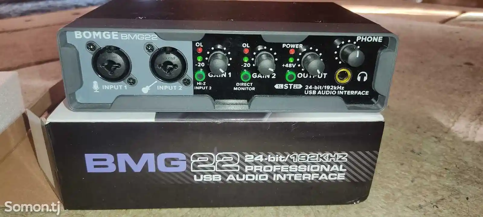 Внешняя звуковая карта bomge BMG22-1