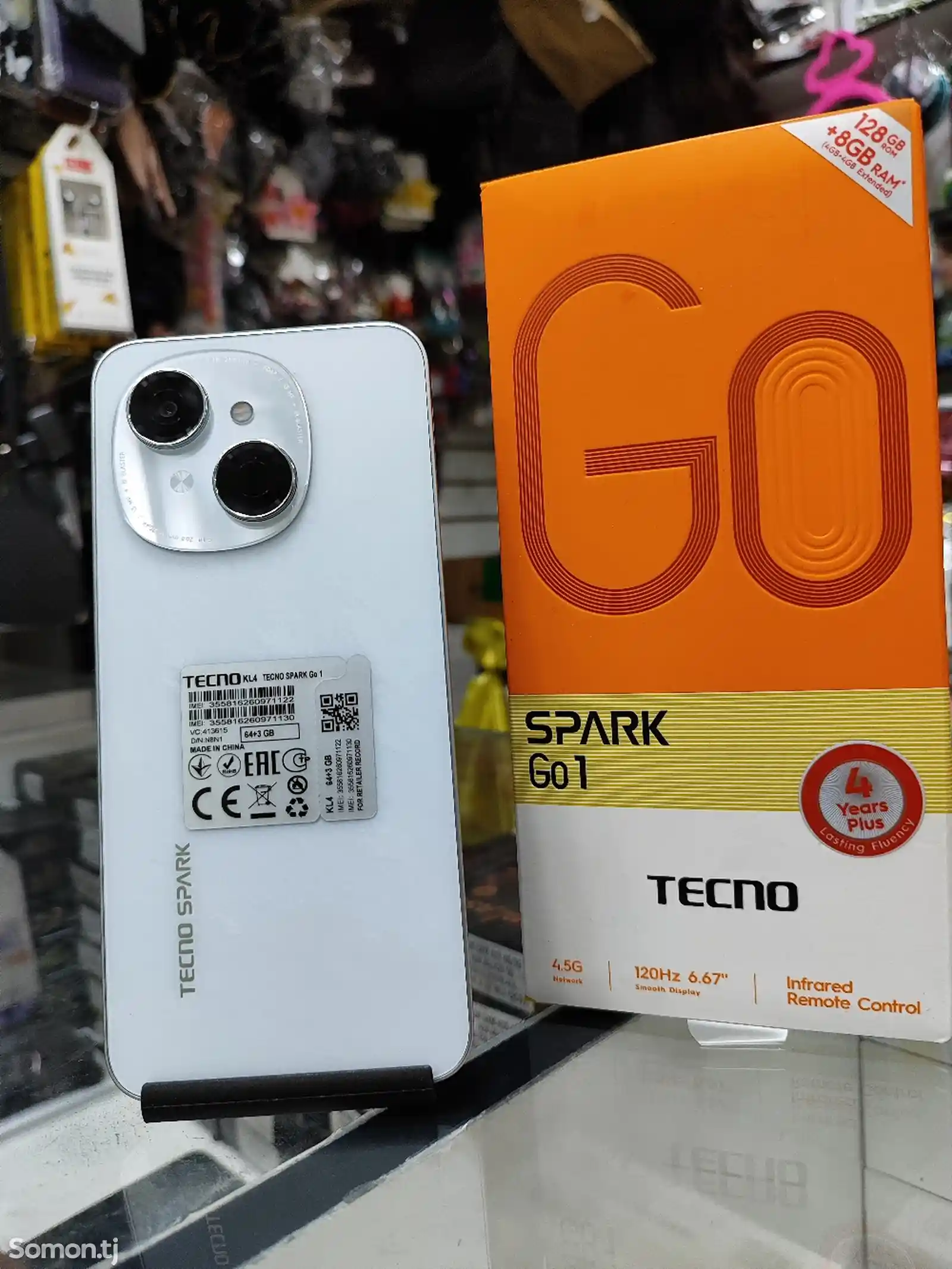 Tecno Spark Go 1 8/128Gb whait-2