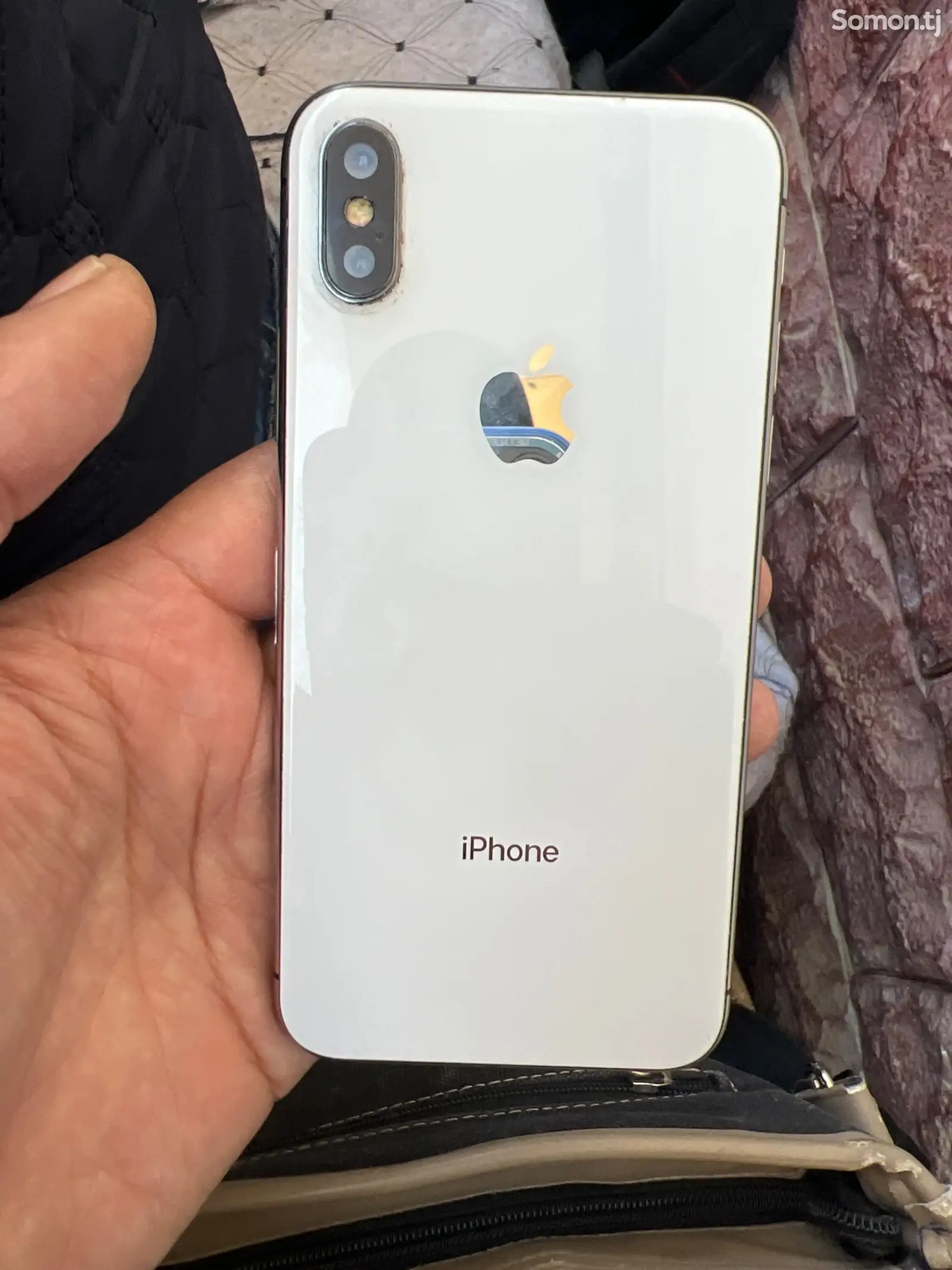 Apple iPhone X, 128 gb, Silver на запчасти-1