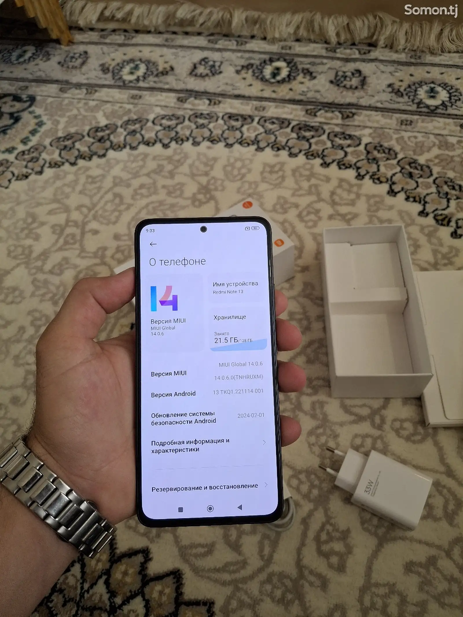 Xiaomi Redmi Note 13 Black 8/128GB-3