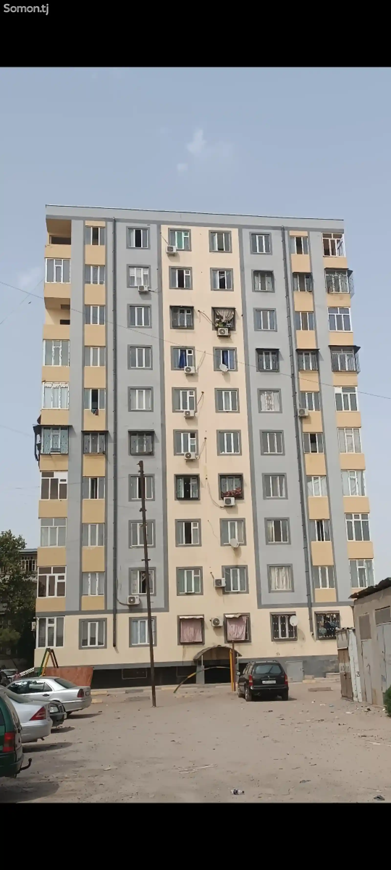 3-комн. квартира, 9 этаж, 86 м², бозори Фаровон-1