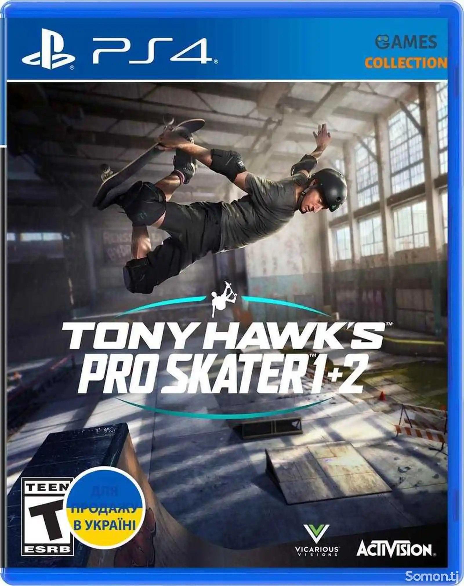 Игра Tony Hawks Pro Skater PS-4