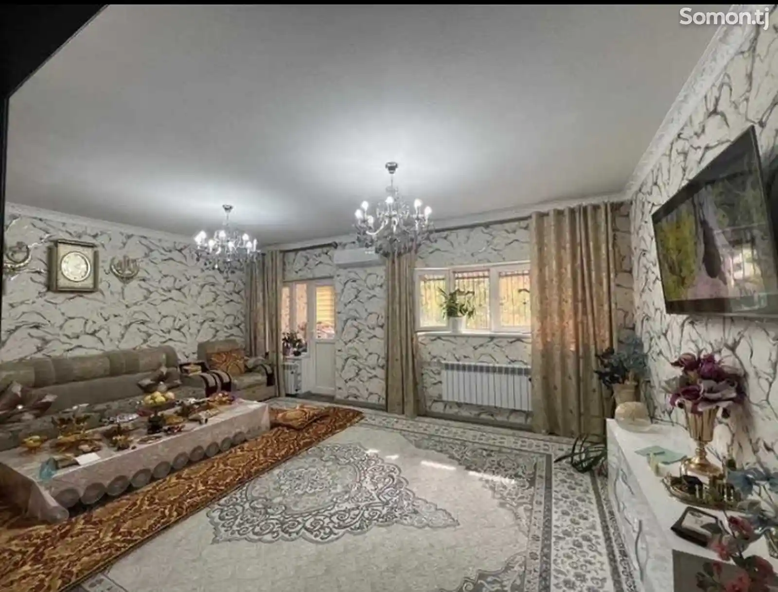 4-комн. квартира, 2 этаж, 120м², Садбарг-1