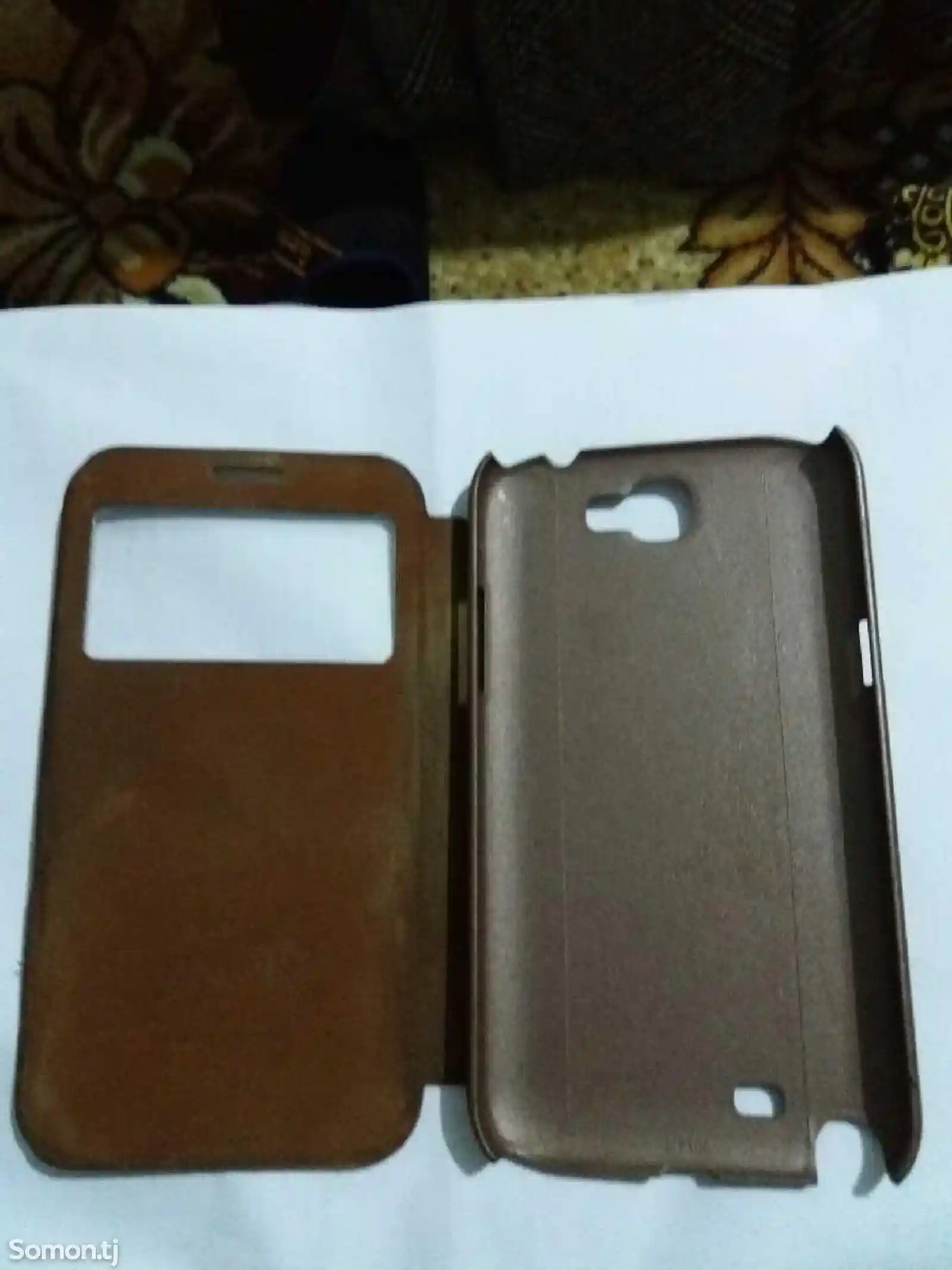 Чехол кожаный для Samsung Note II 7100-3