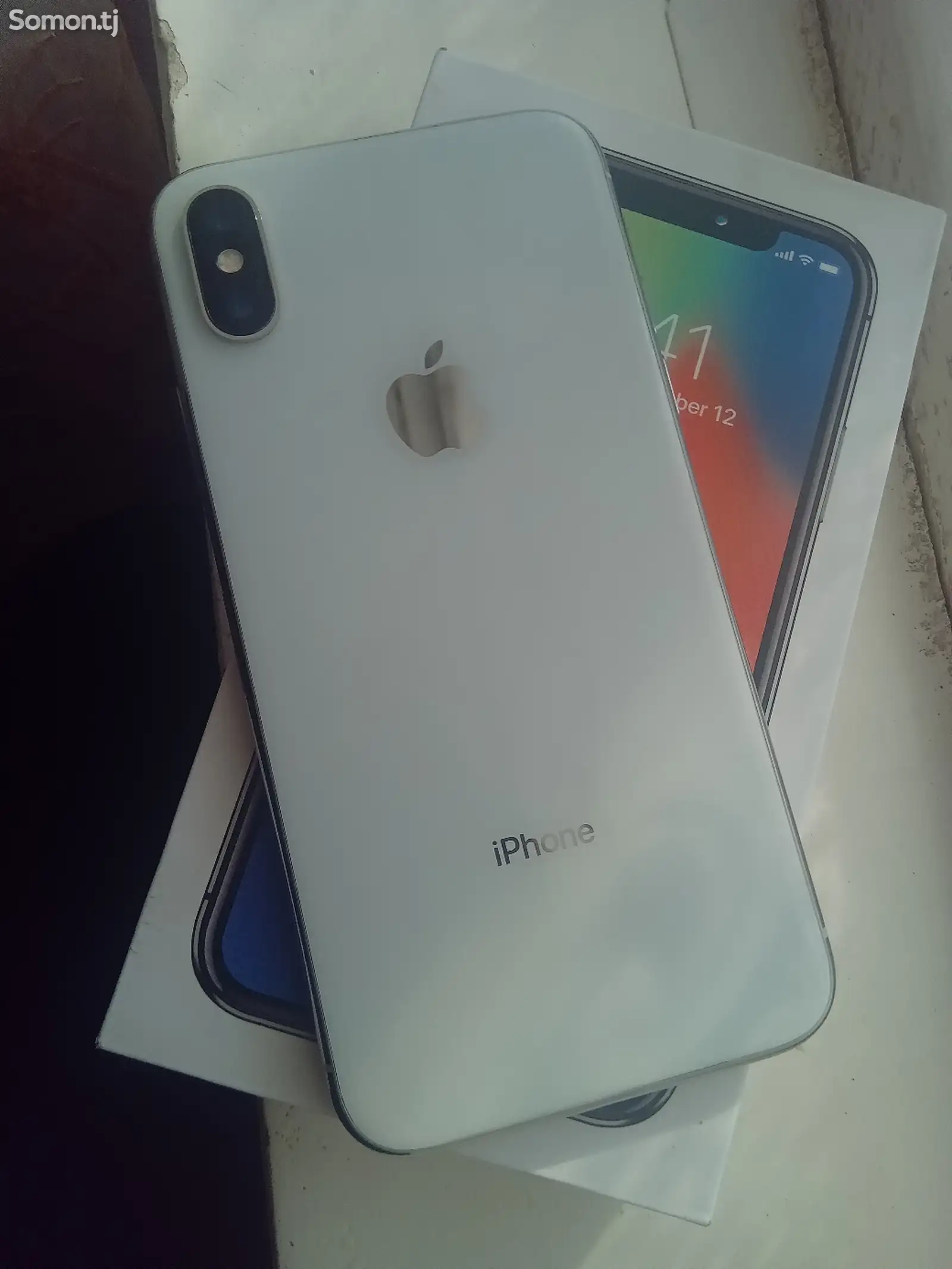 Apple iPhone X, 256 gb, Silver-1