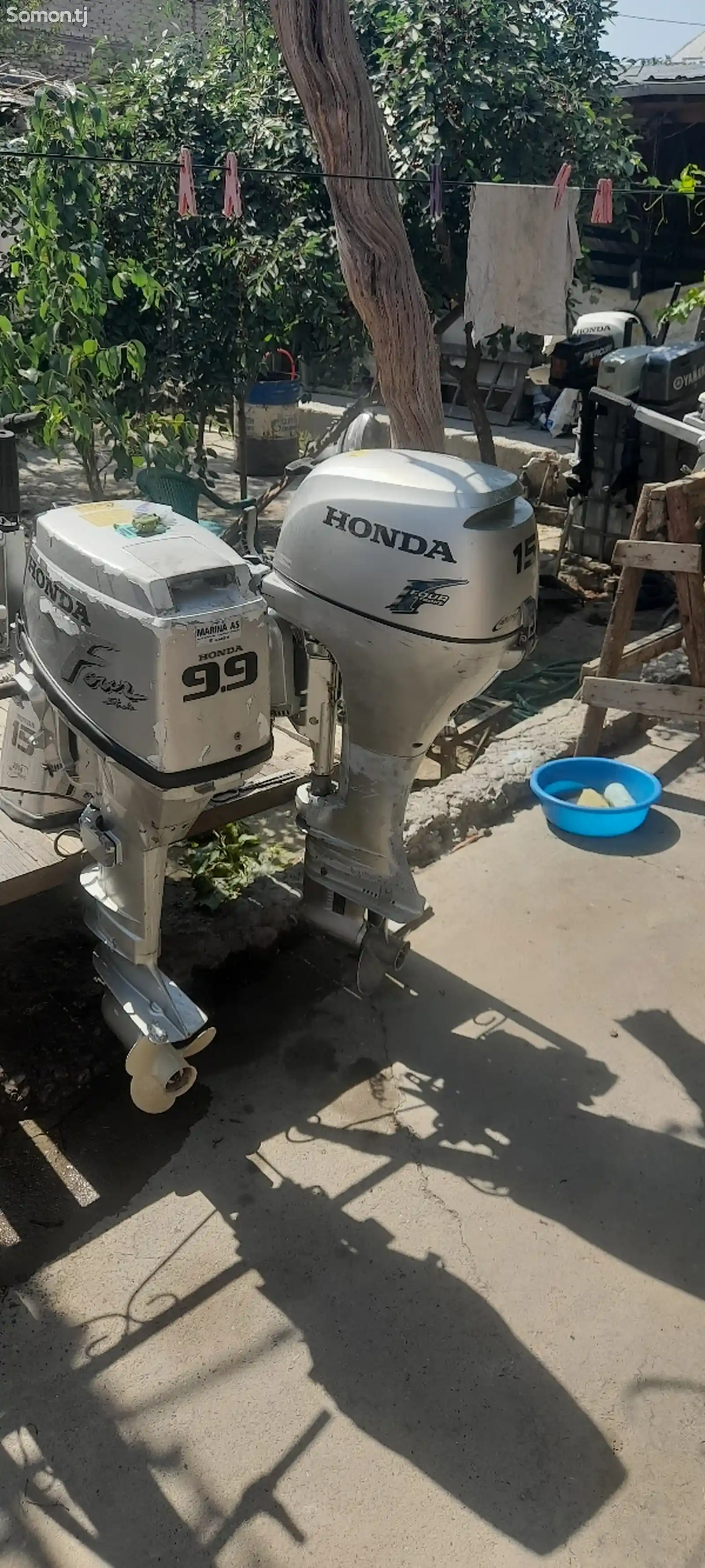 Мотор лодочный от Honda-2