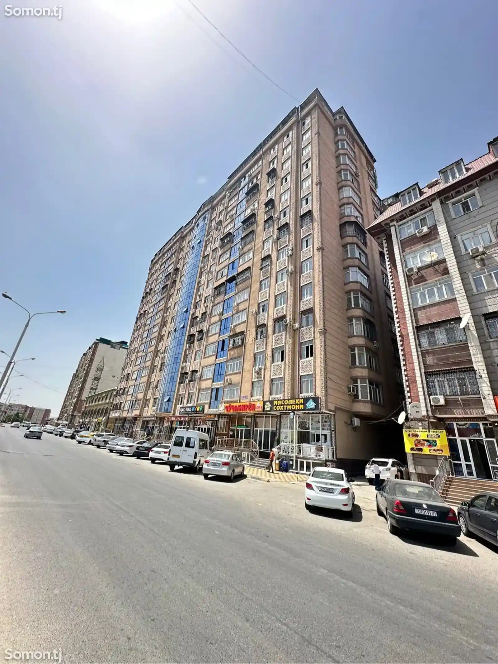 3-комн. квартира, 12 этаж, 94 м², Гимназия Хотам, П/В Курутобхонаи Баракат-1