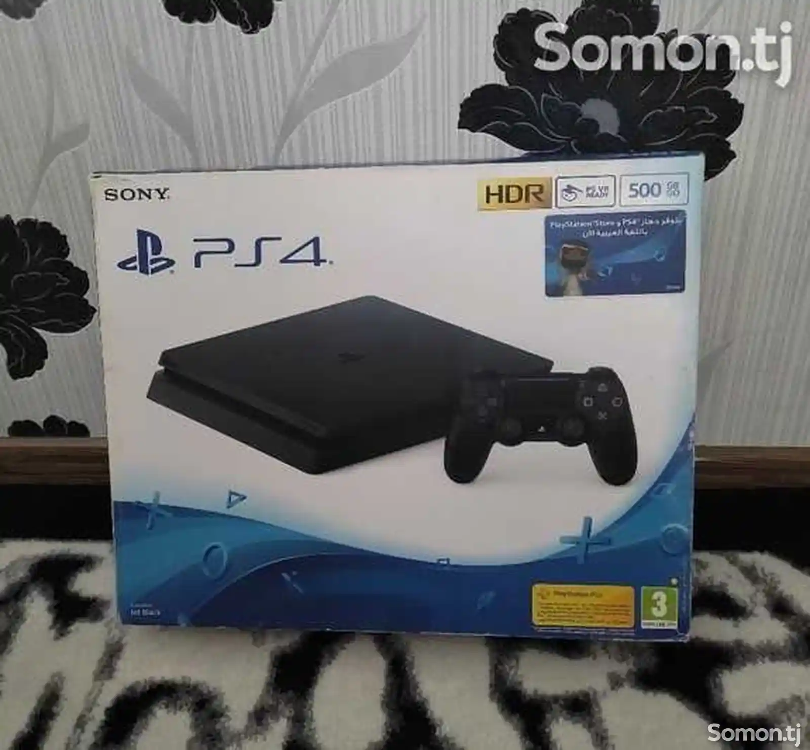 Игровая приставка Sony PlayStation 4 Slim 9.00 + 10 Игр New Packing-1