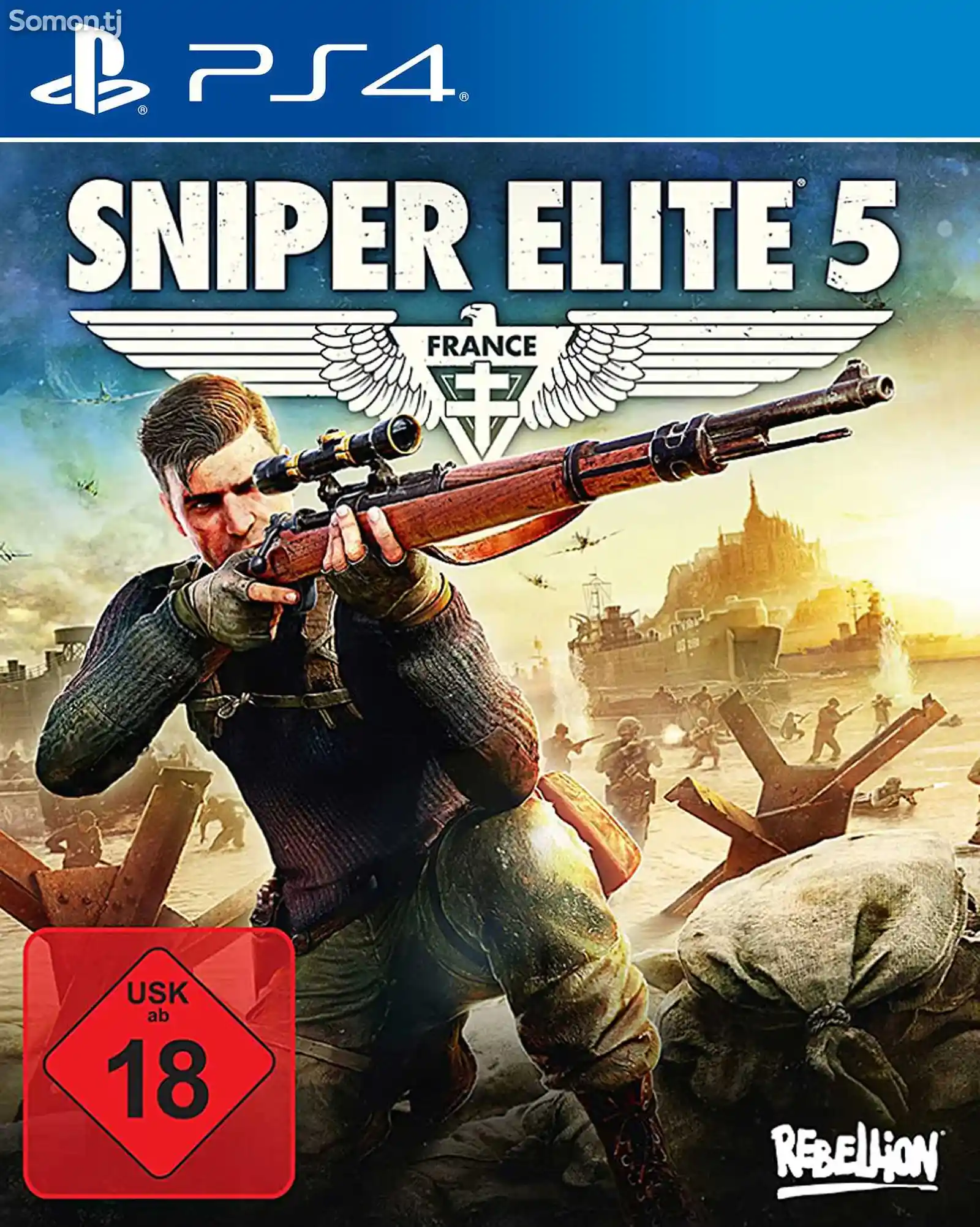 Игра Sniper elite 5 для PS-4 / 5.05 / 6.72 / 7.02 / 7.55 / 9.00 /-1