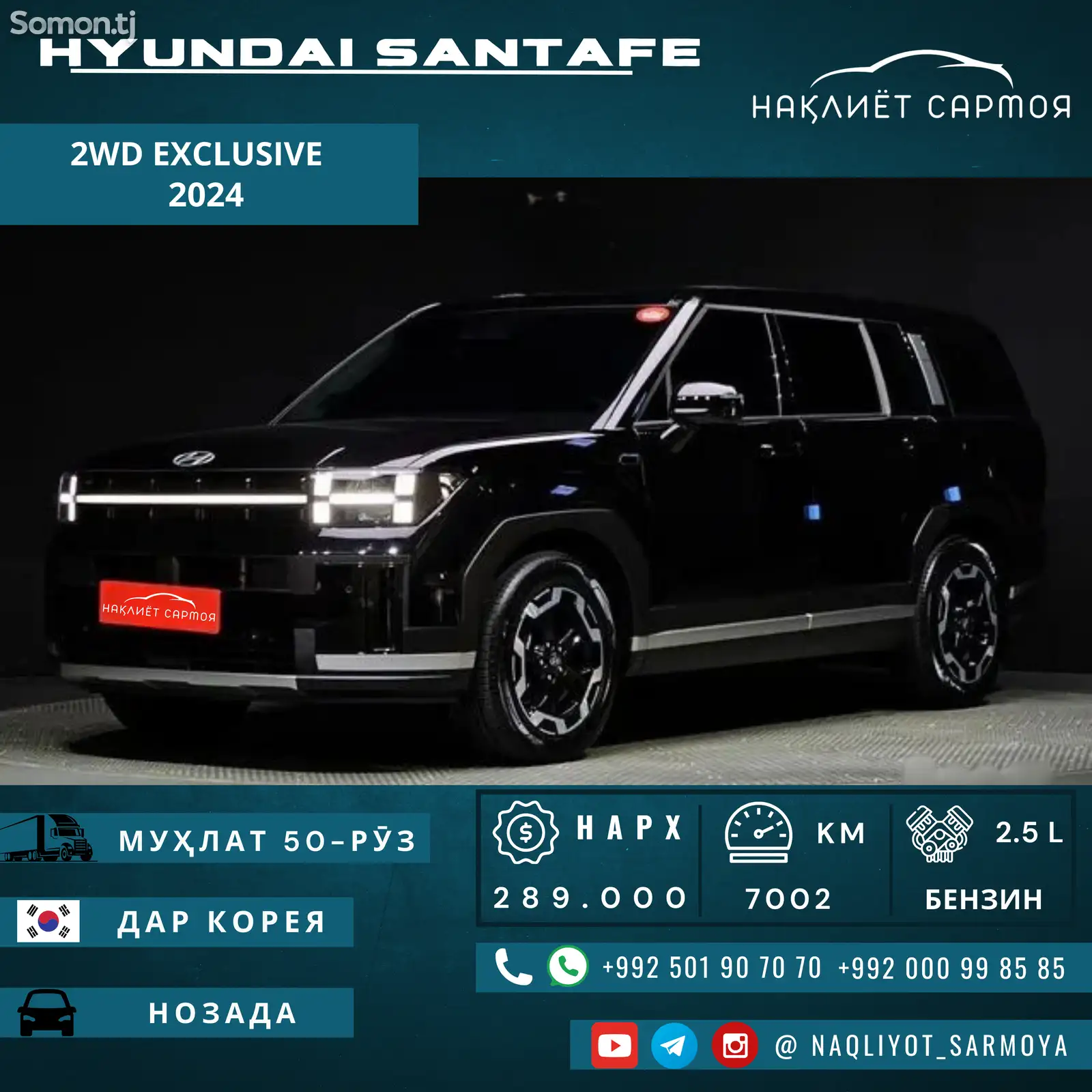 Hyundai Santa Fe, 2024-2