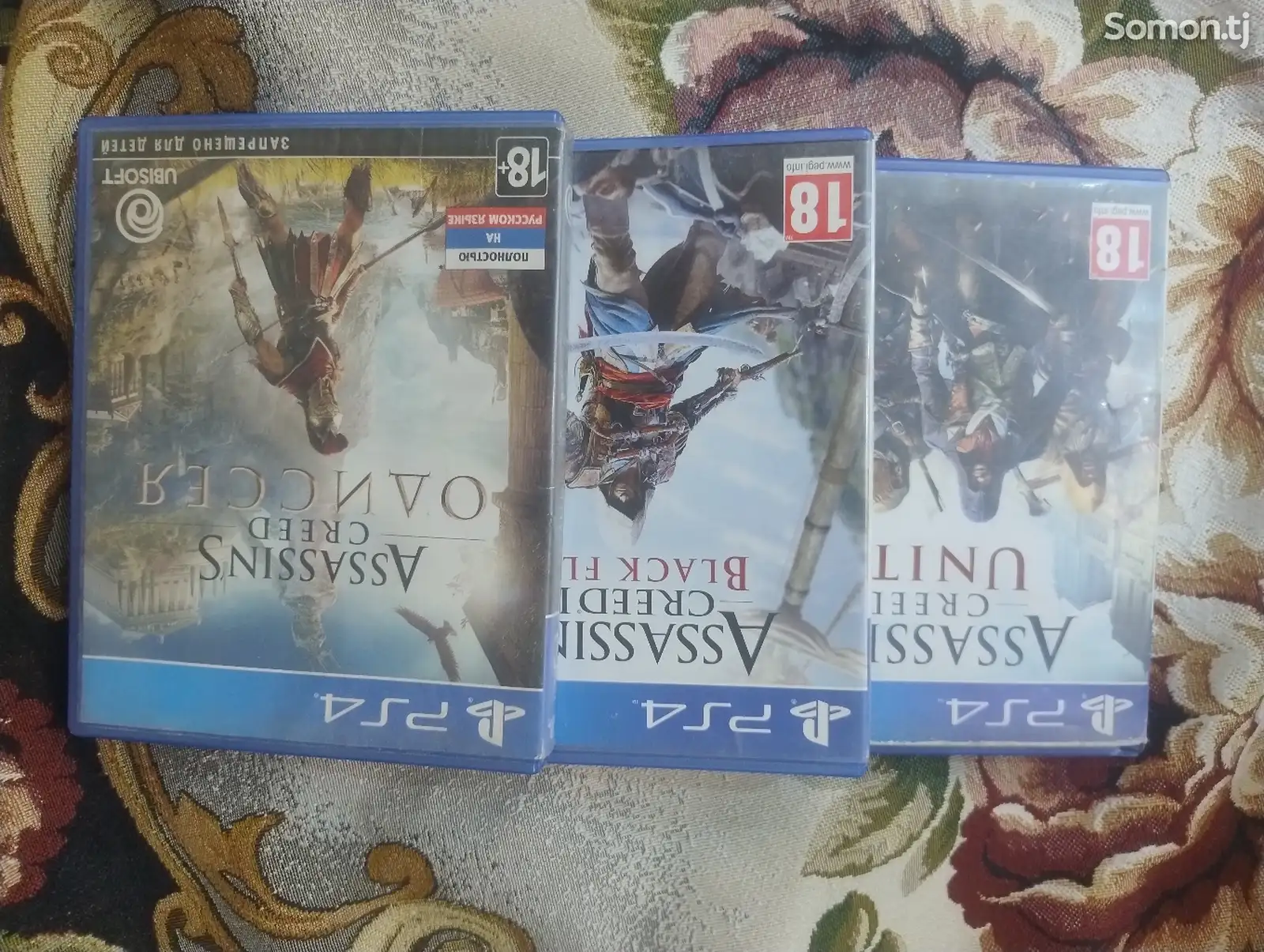 Комплект игр Assassin's Creed для PS4