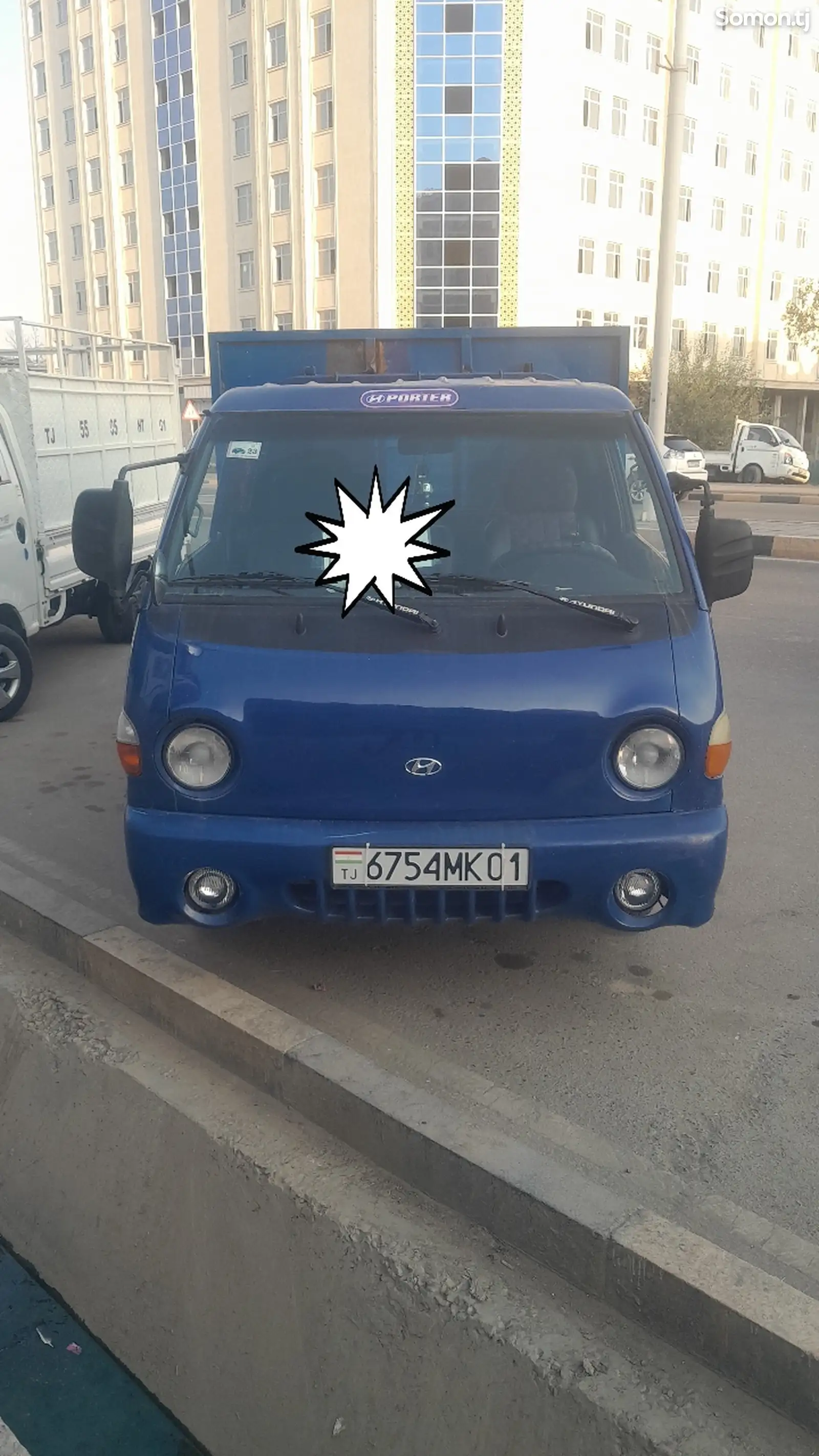 Бортовой автомобиль Hyundai Porter 1, 2001-3