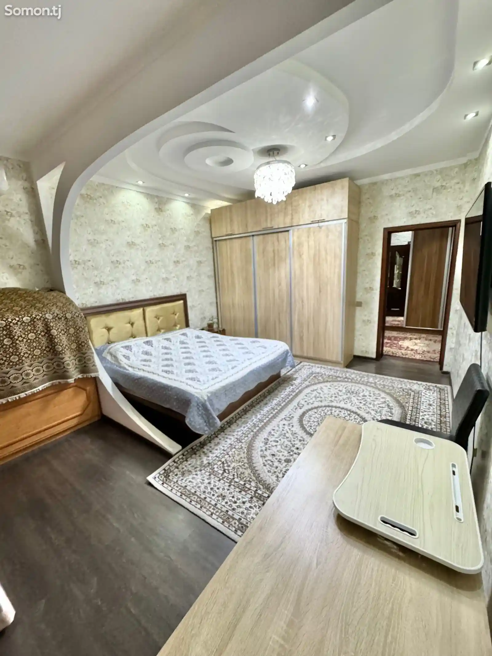 2-комн. квартира, 2 этаж, 100 м², Исмоили Сомони-3