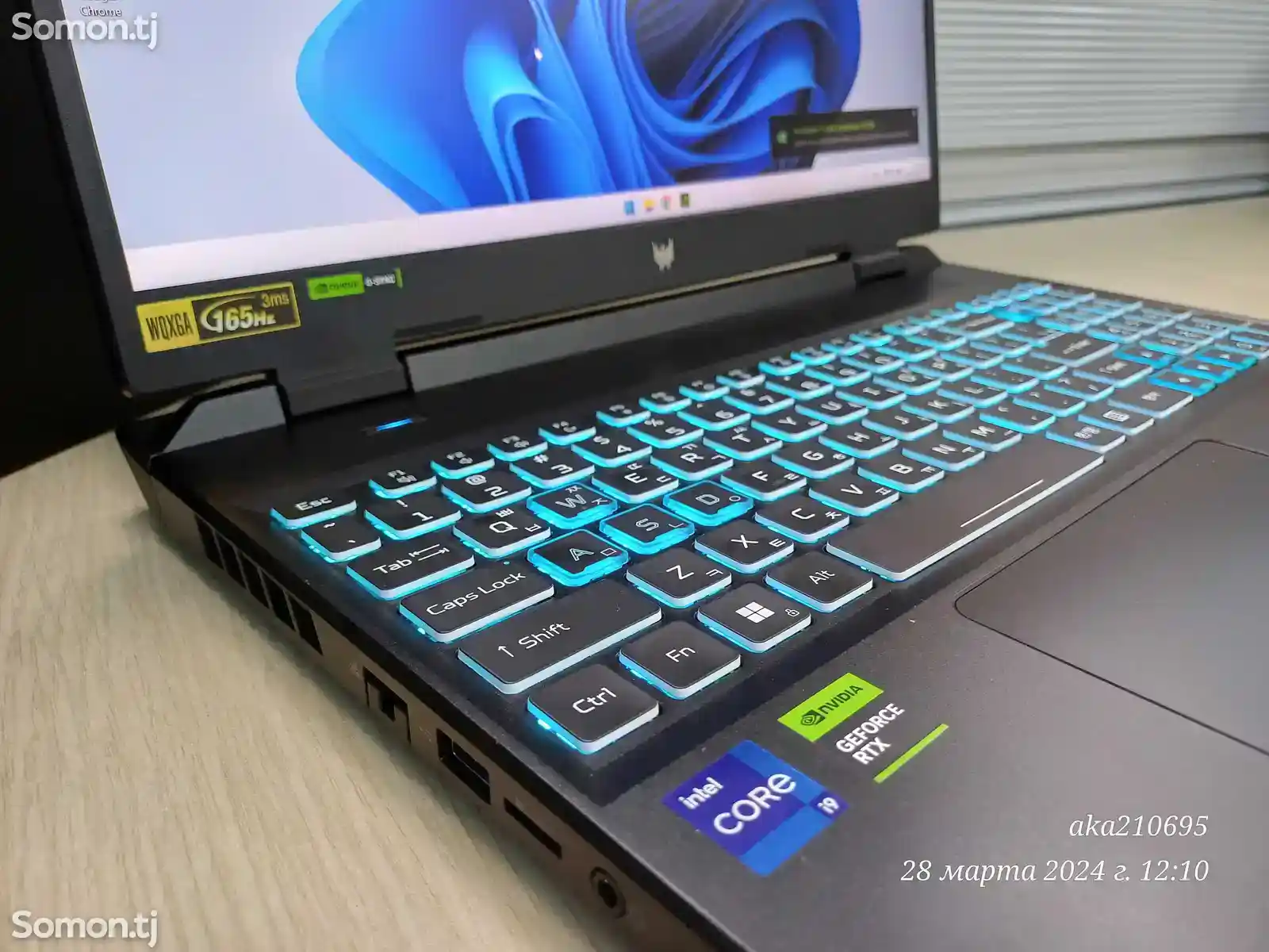 Игровой ноутбук Acer Predator Helios NEO 16 Core i9-13900HX 32GB / RTX-10