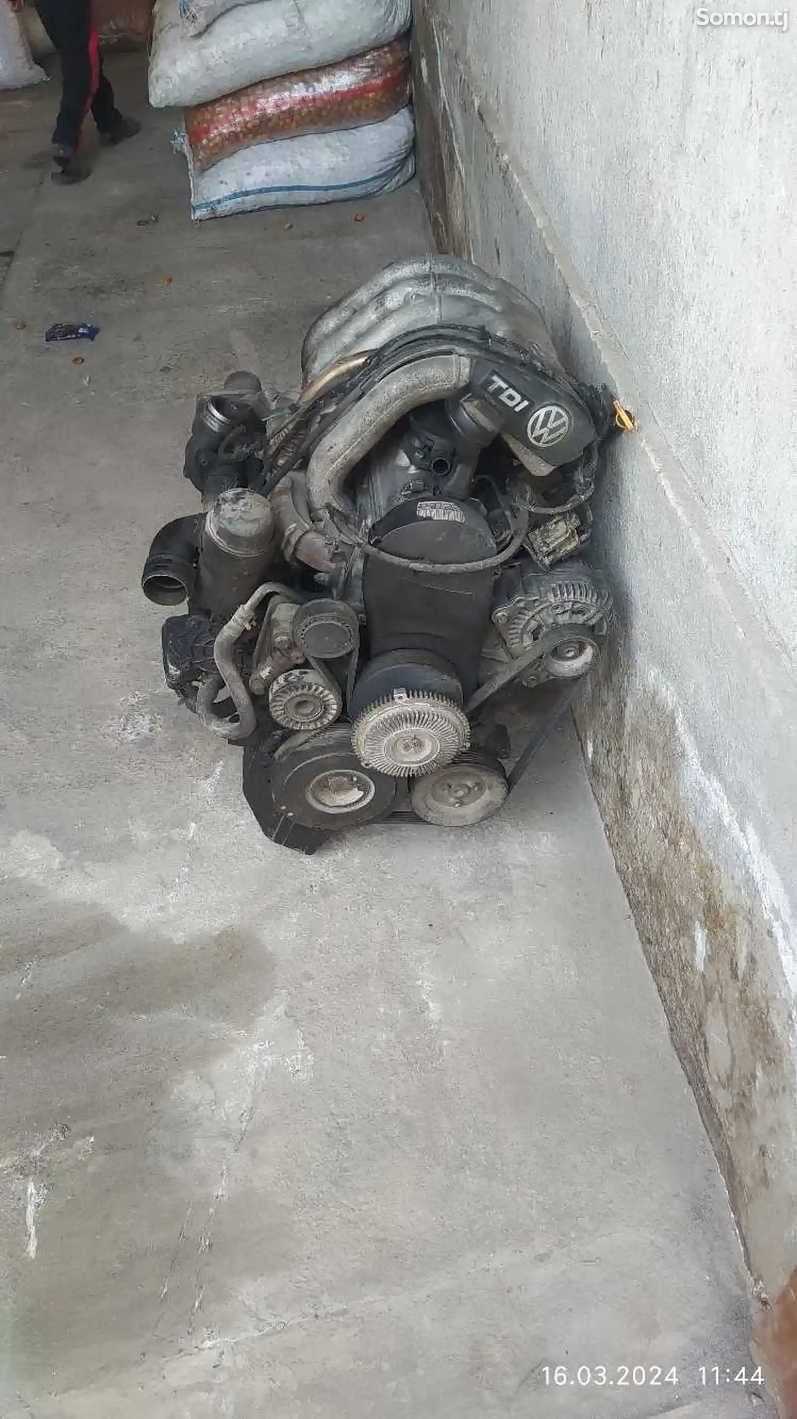 Двигатель от Volkswagen