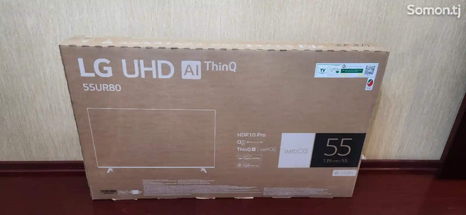 Телевизор LG Uhd AL TinQ 55 UR80-1