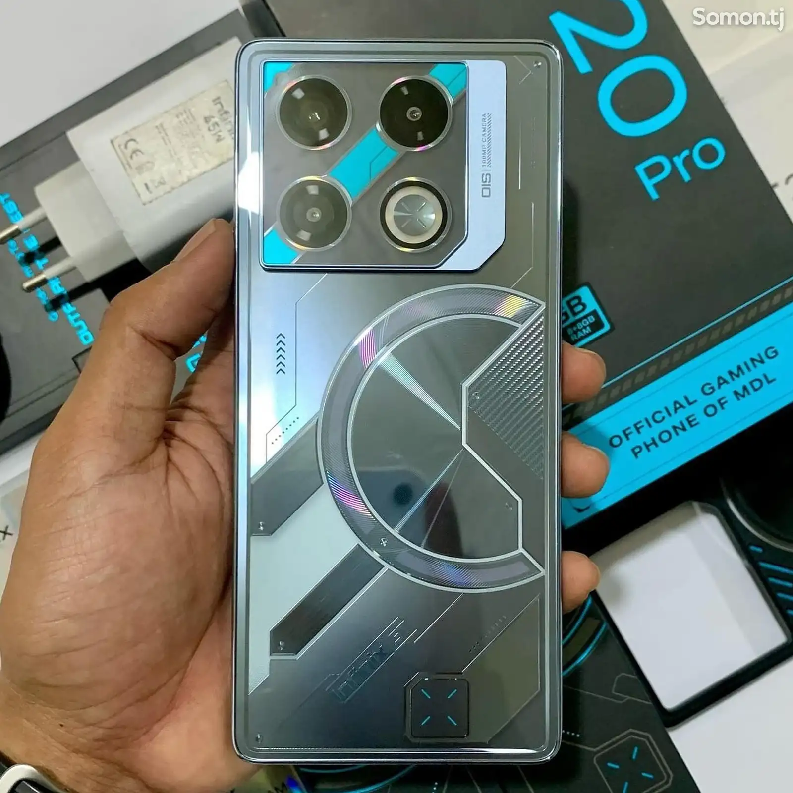 Infinix Gt 20Pro 24/256gb, Silver-1