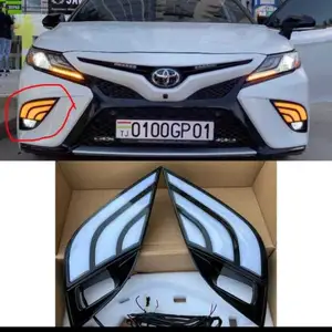 Катафот Led на Toyota Camry 6