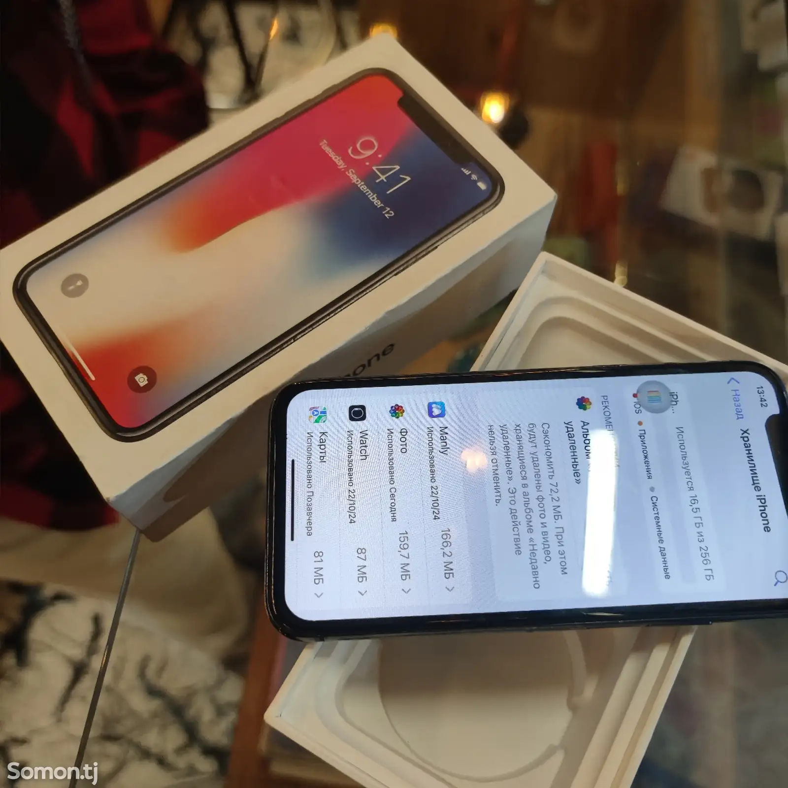 Apple iPhone X, 256 gb, Silver-3