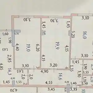 3-комн. квартира, 5 этаж, 89 м², 1 - Мая