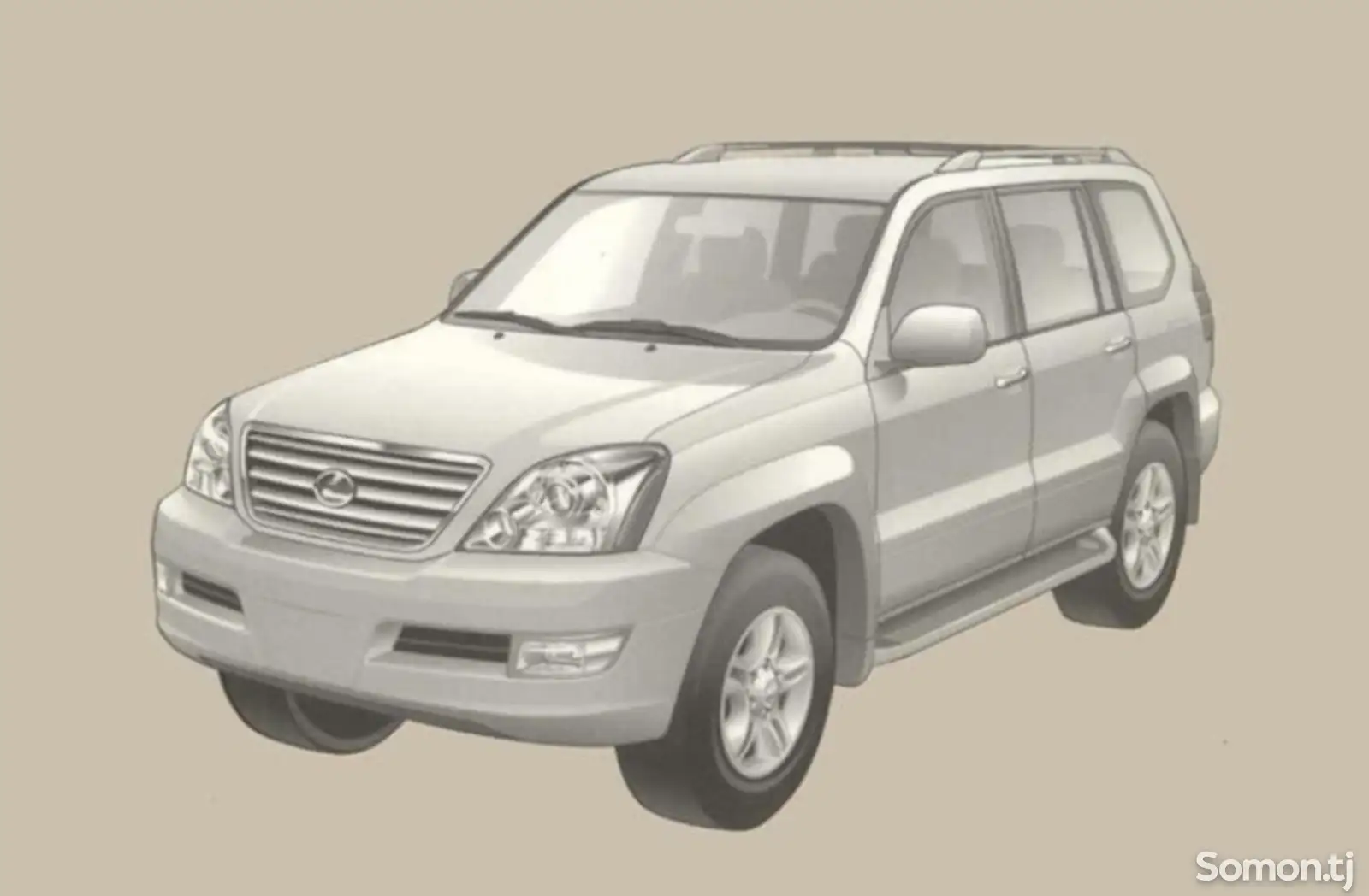 Стекло дверей Lexus GX470