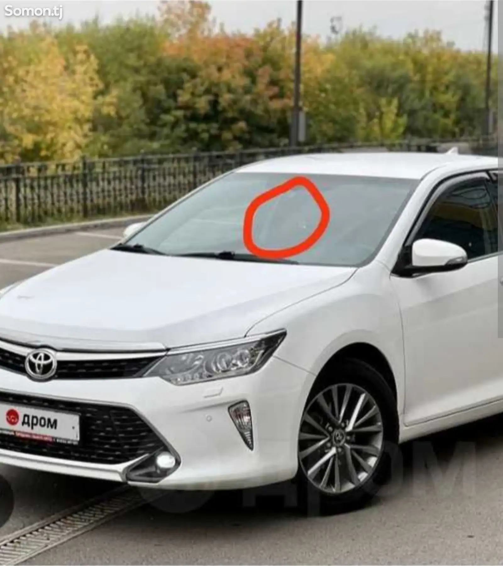 Лобовое стекло на Toyota