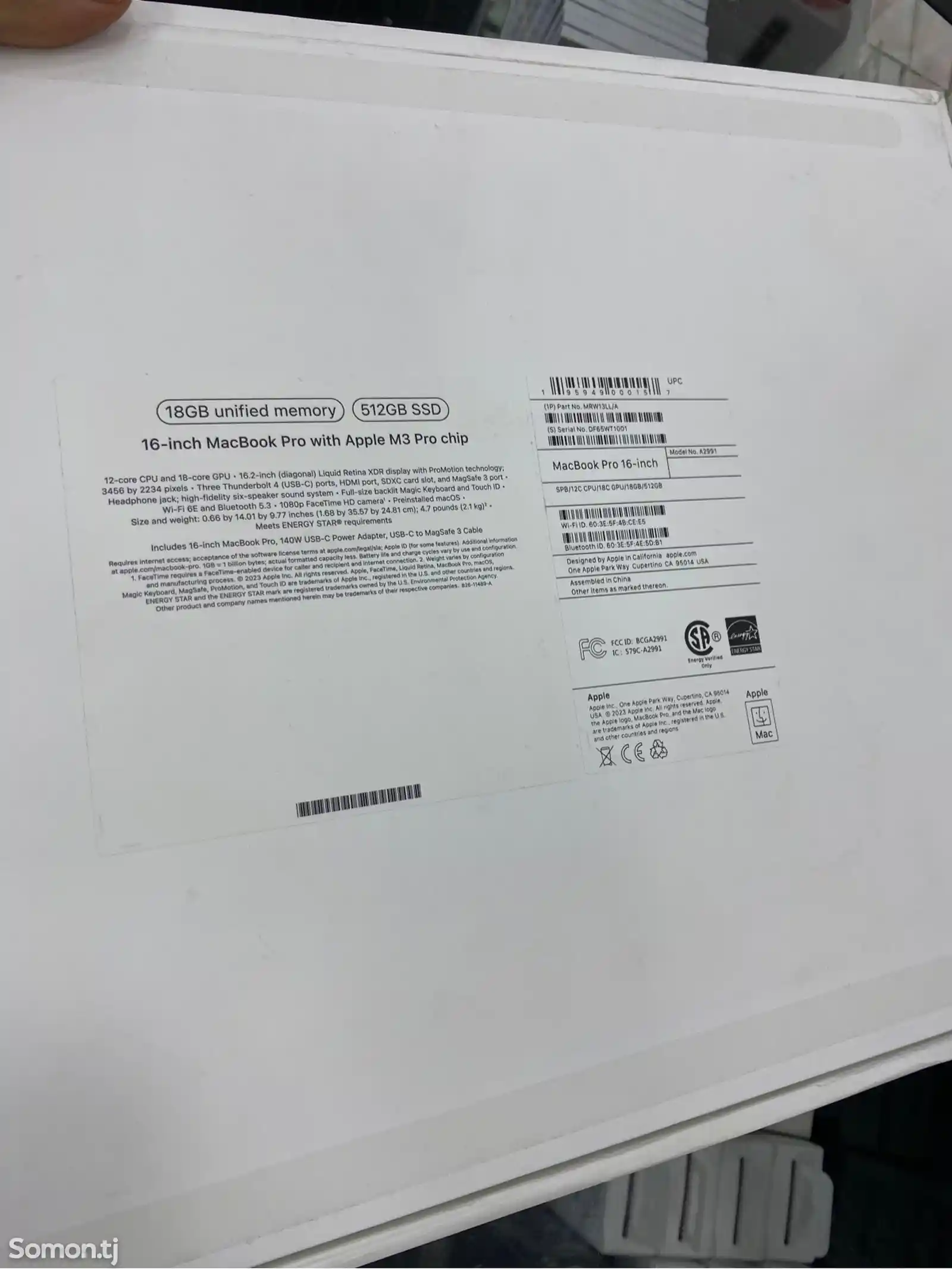 Ноутбук Apple Macbook Pro M3 2024-4