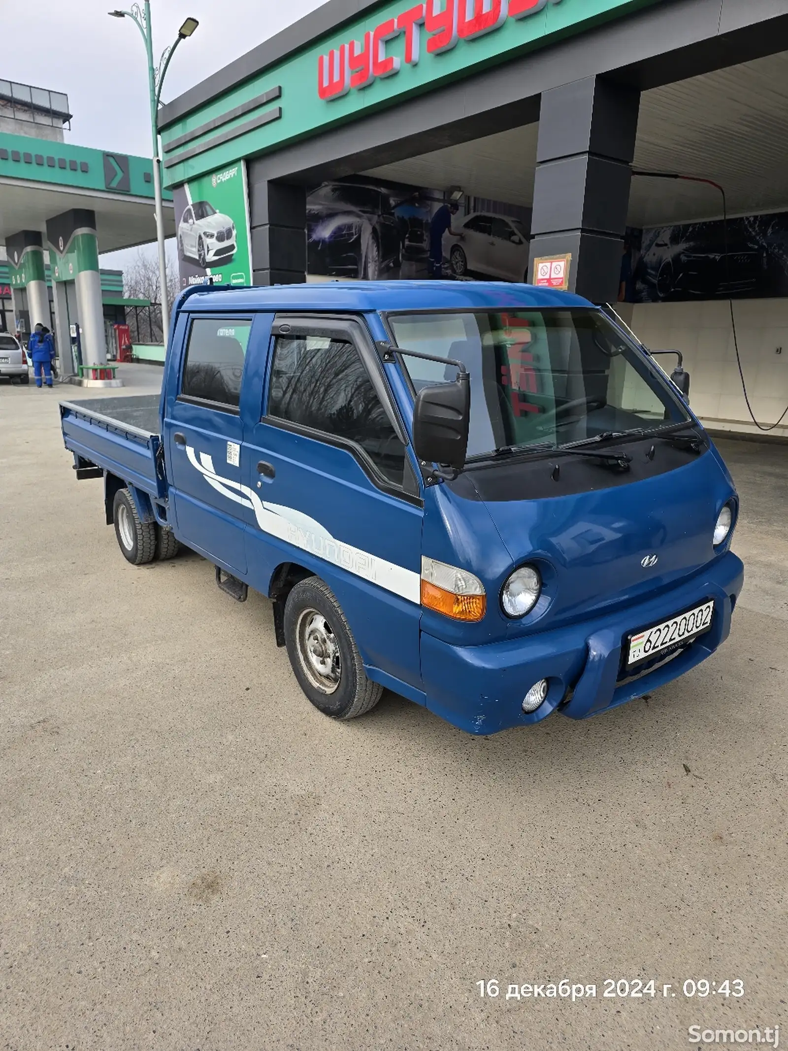 Бортовой автомобиль Hyundai Porter, 1999-1