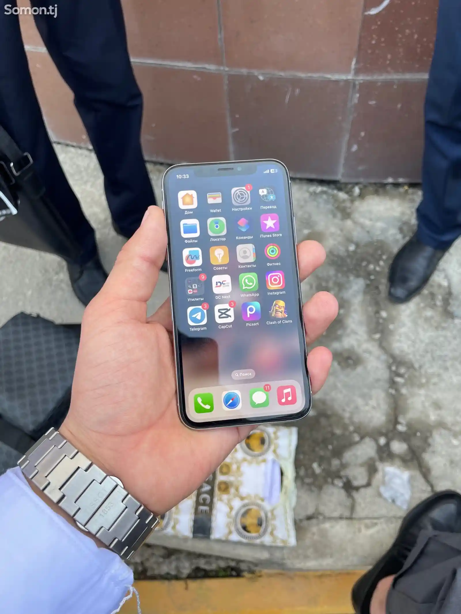 Apple iPhone X, 64 gb, Silver-11