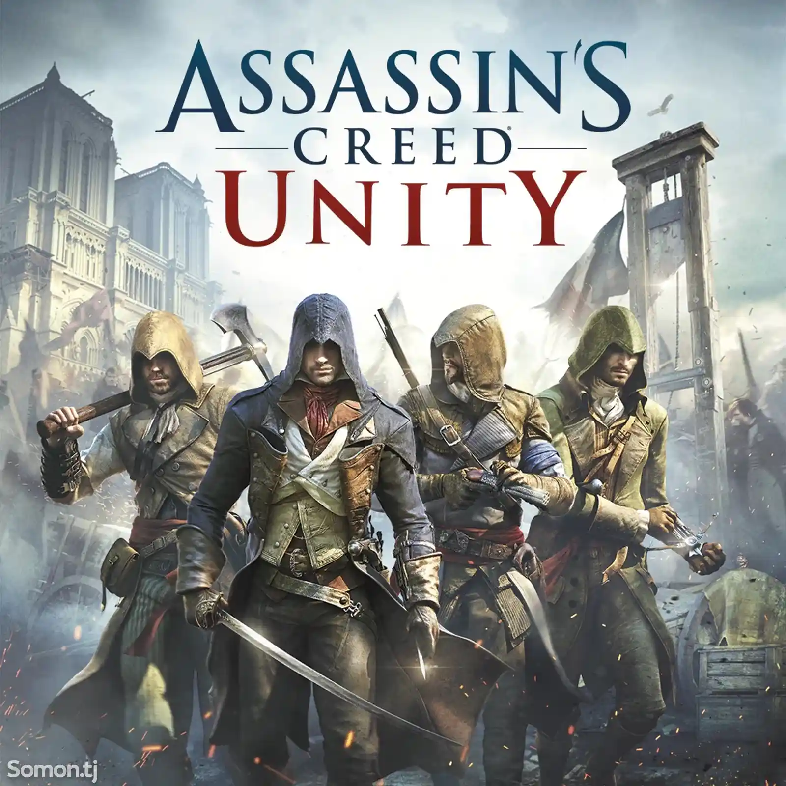 Игра AssassinS unity для Xbox one выше