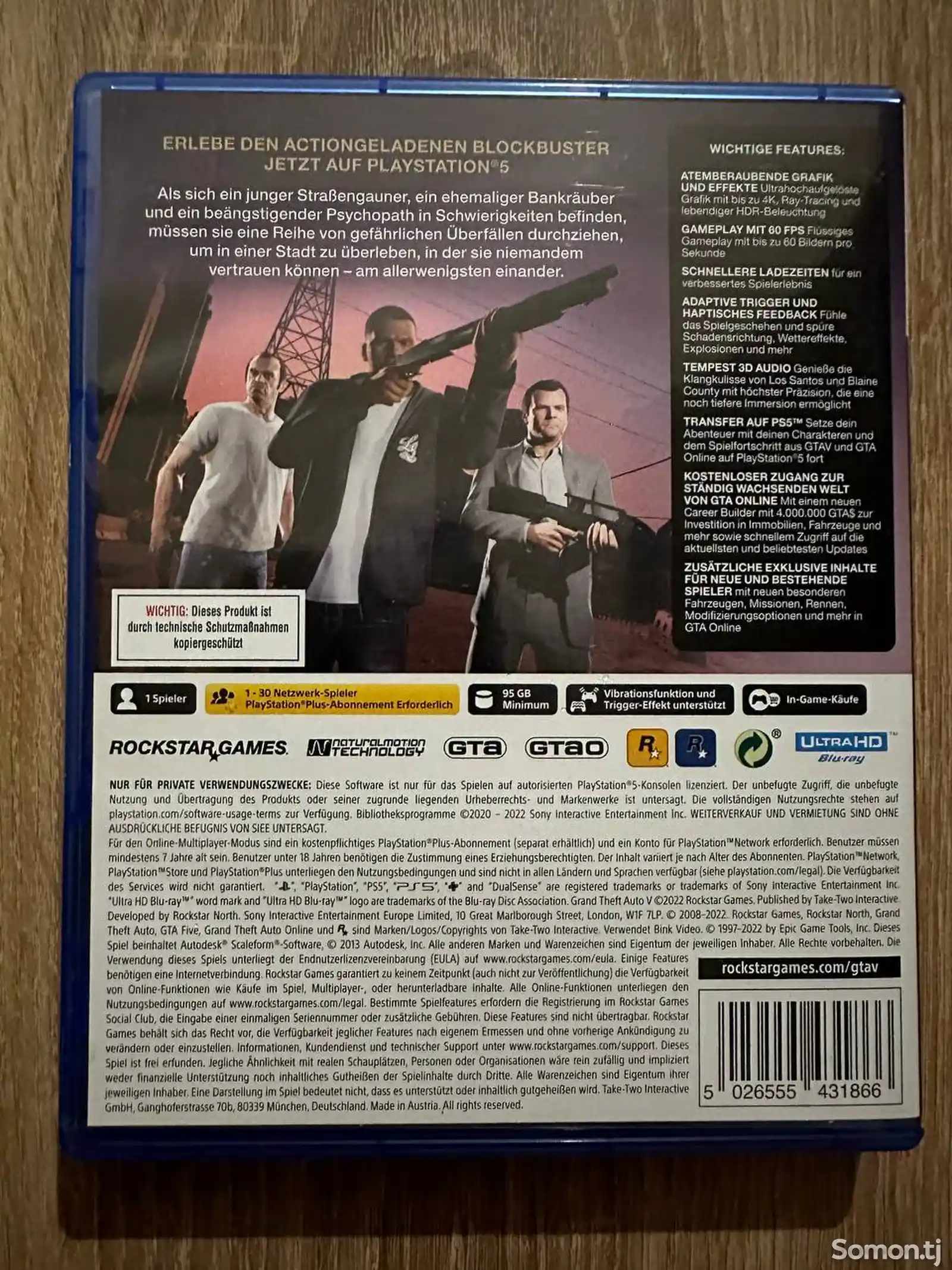 Игра Grand theft auto 5 для PlayStation 5-3