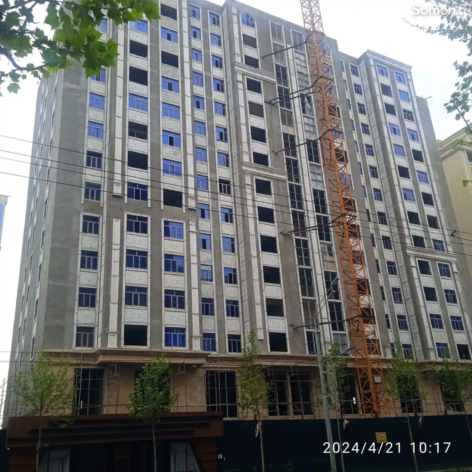 2-комн. квартира, 11 этаж, 101 м², Шохмансур, проспект Айни-1