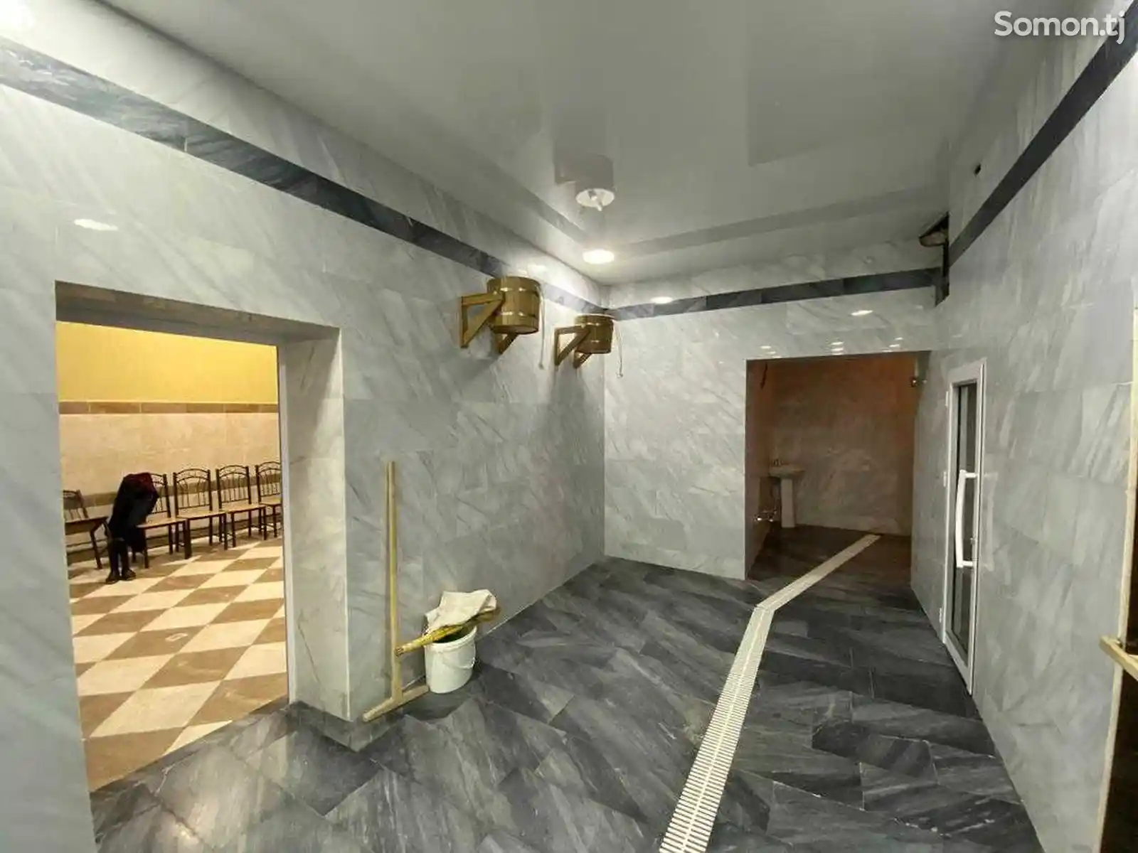 Финская баня, площадь 340 м2, Цокольный этаж, 92й микрорайон, Сино-5