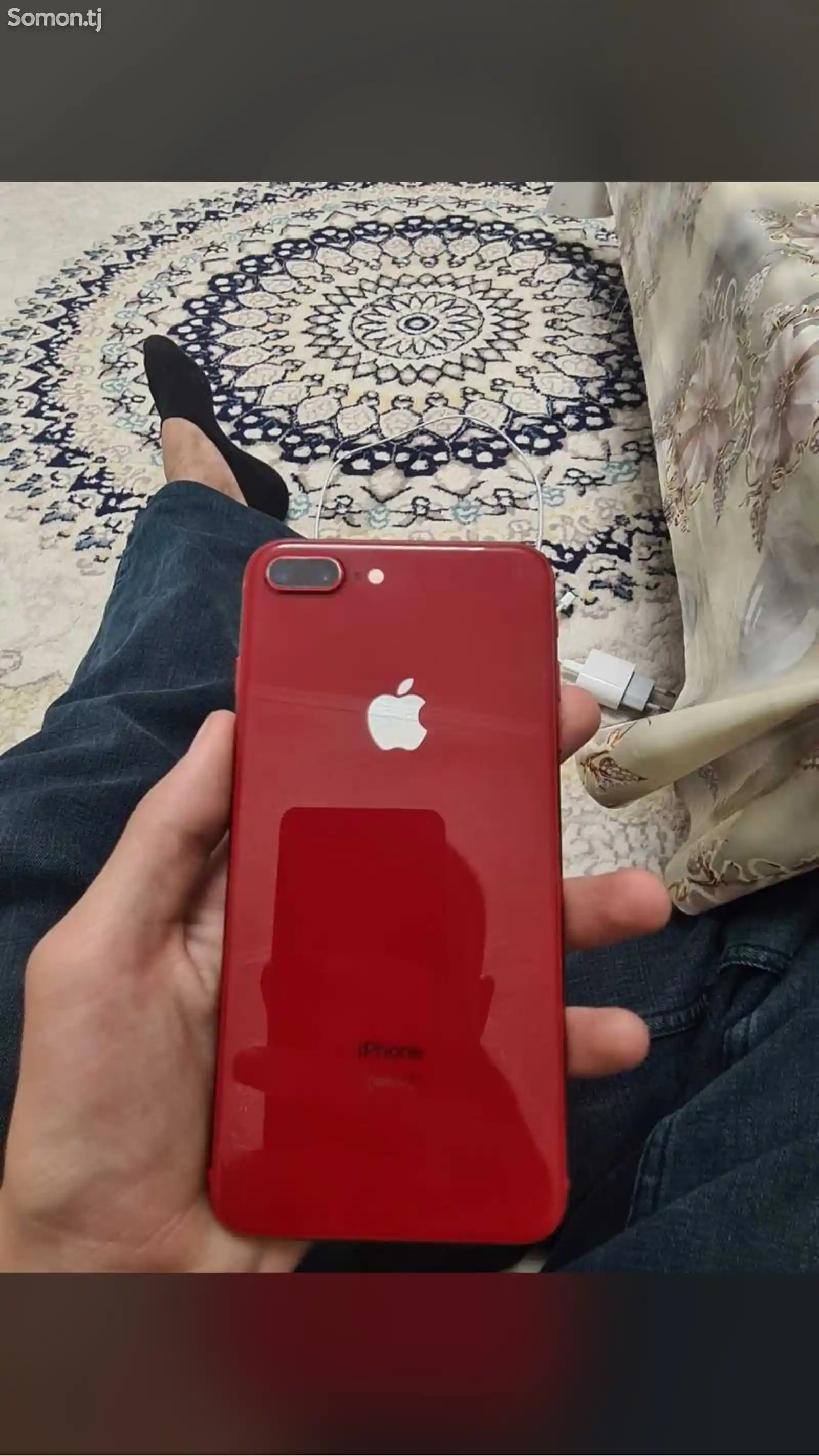 Apple iPhone 8 plus, 256 gb, Product Red-1