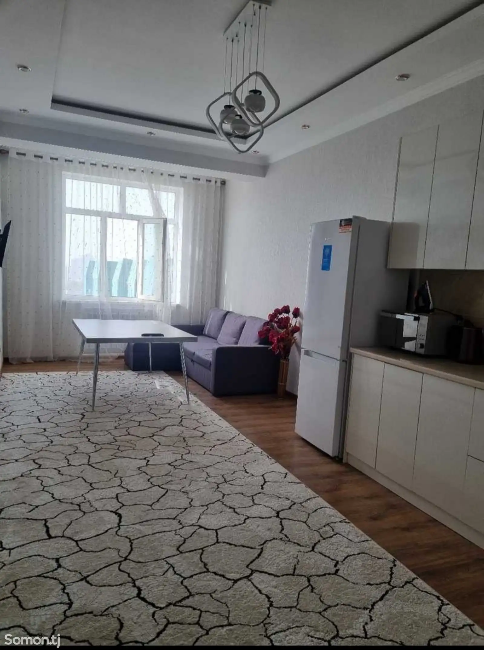 1-комн. квартира, 12 этаж, 54 м², И.Сомони-3