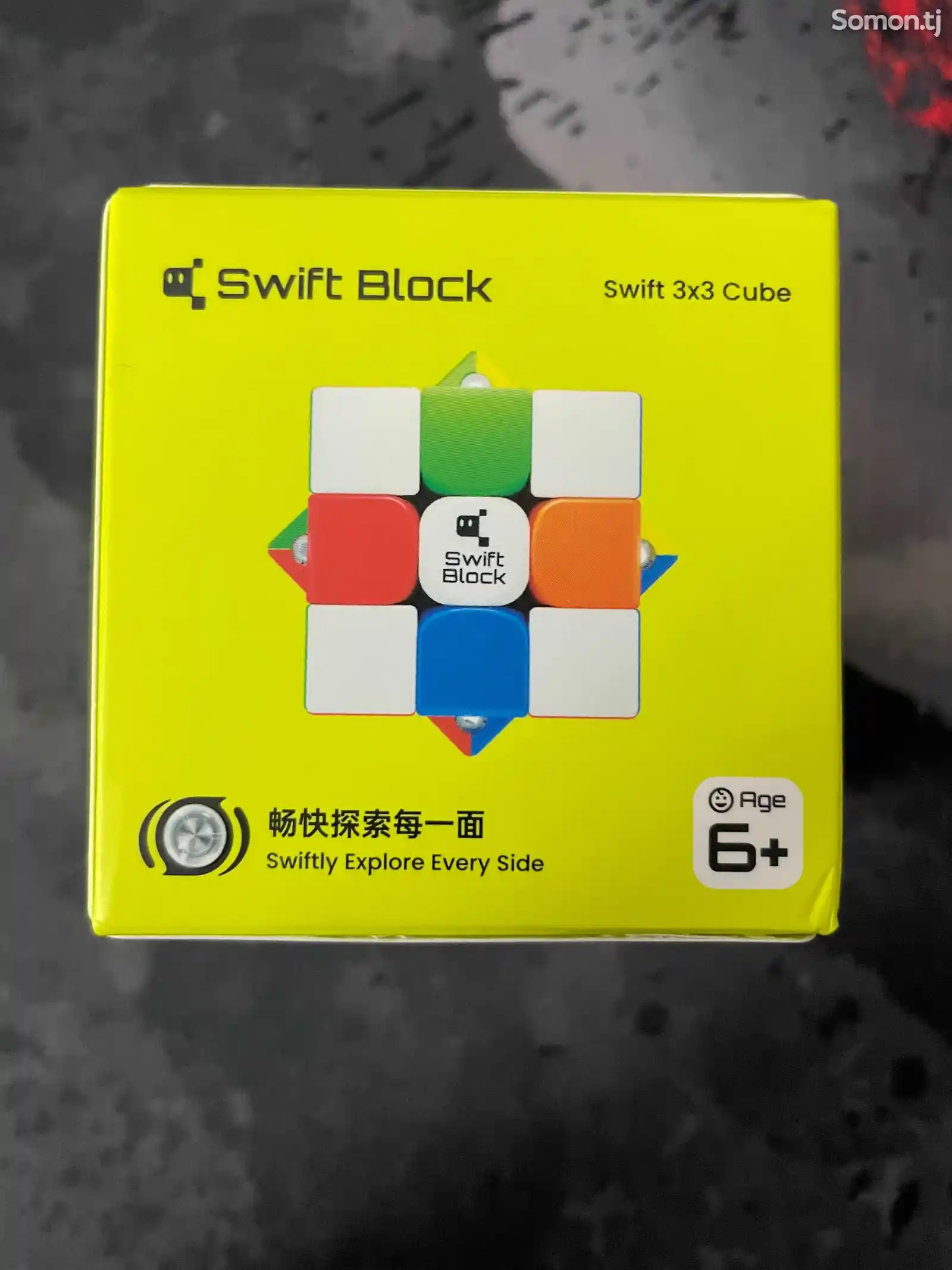 Кубик рубик магнитный 3х3 GAN-Swift Block 355S magnetic-4