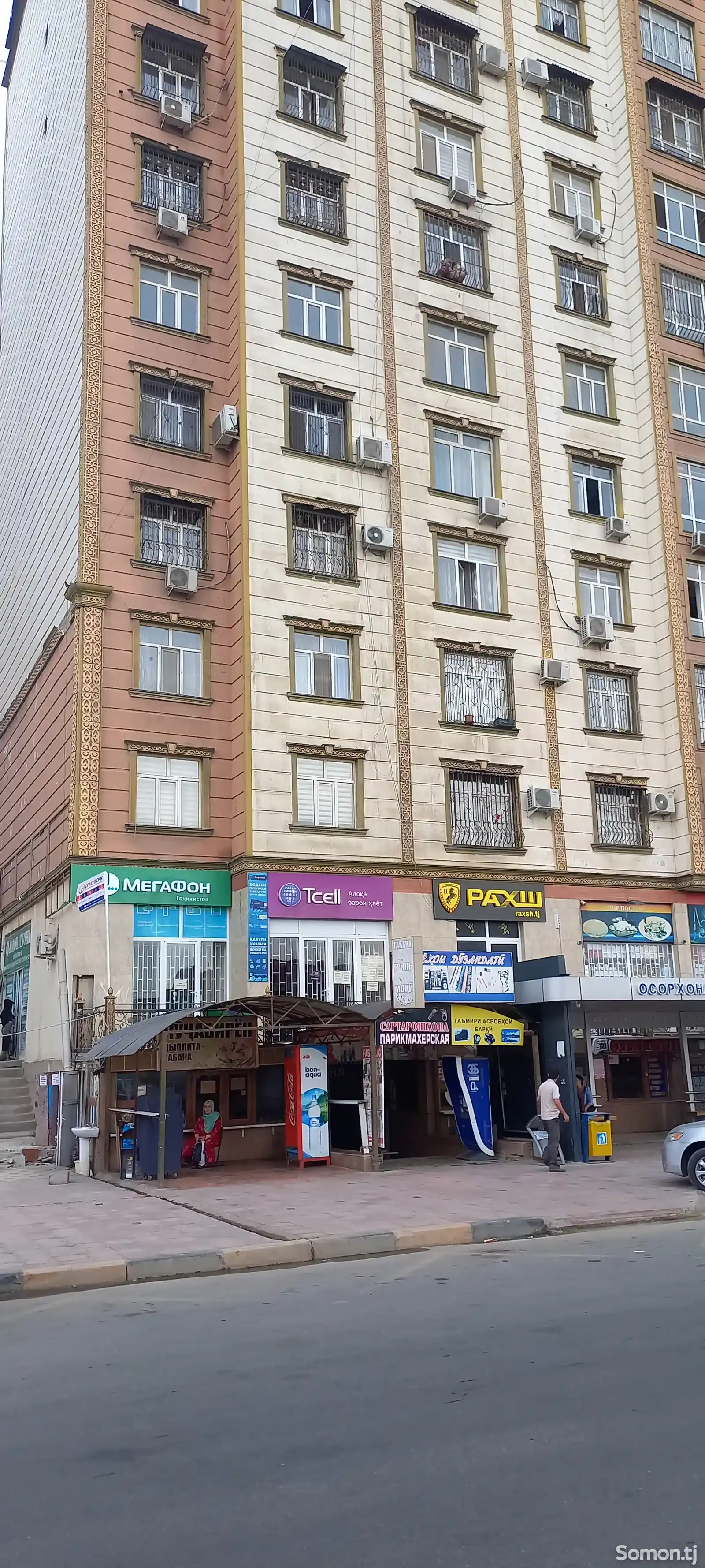 3-комн. квартира, 6 этаж, 84 м², Нохияи Сино-2