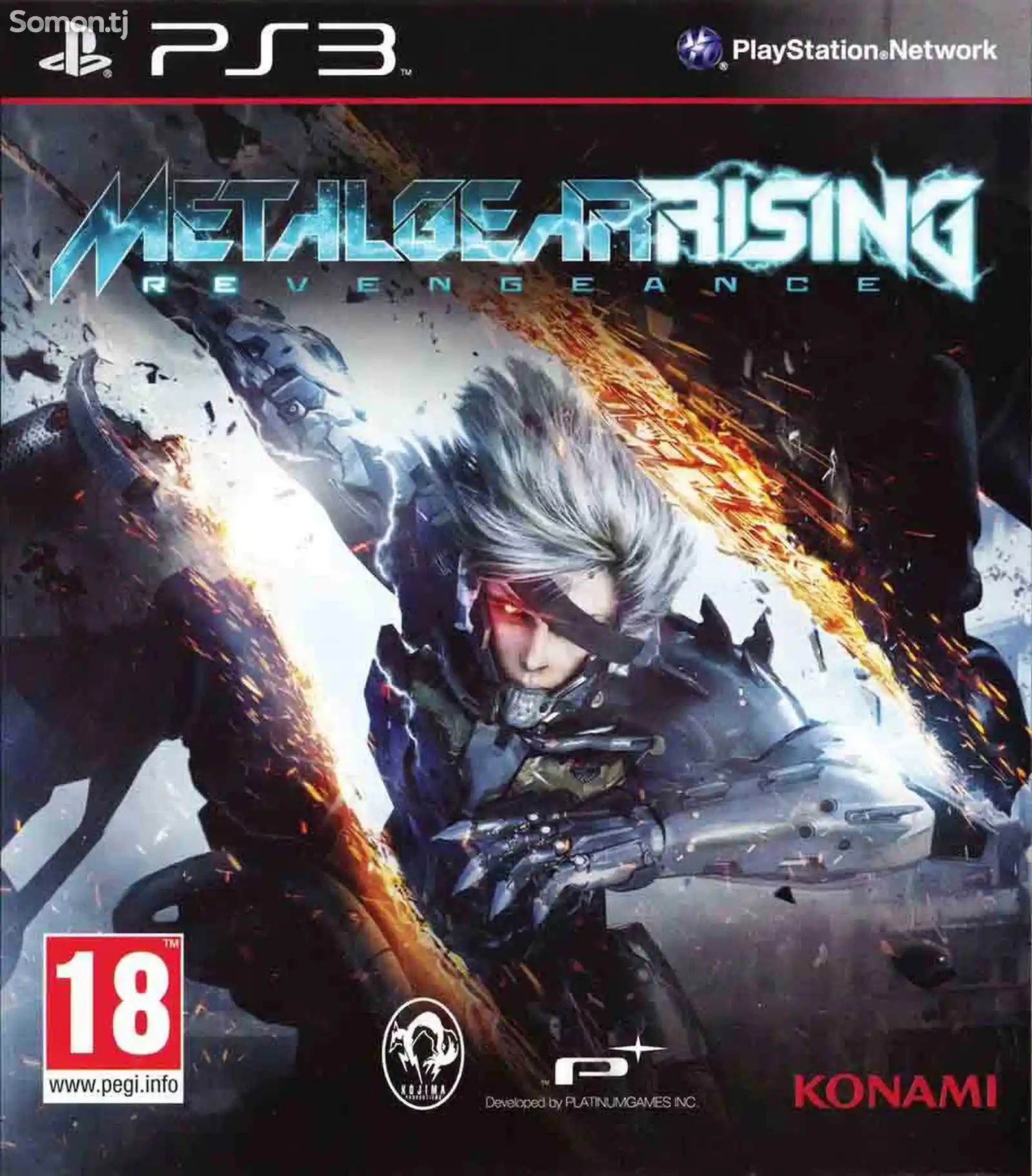 Игра Metal Gear Rising Revengeance на все модели Play Station-3