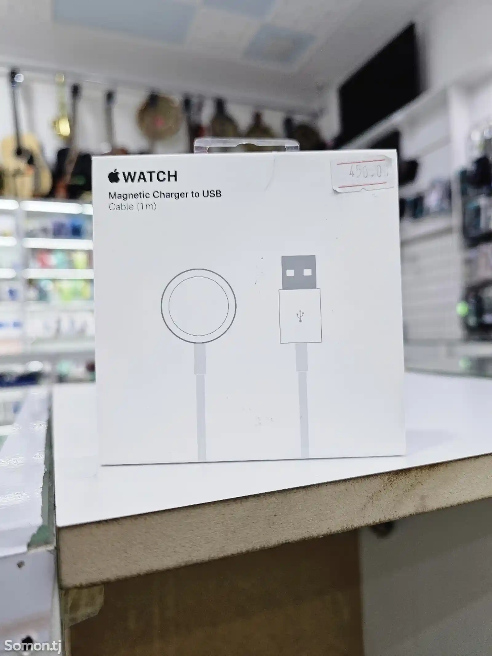 Магнитный кабель для зарядки Apple Watch 1 м-1