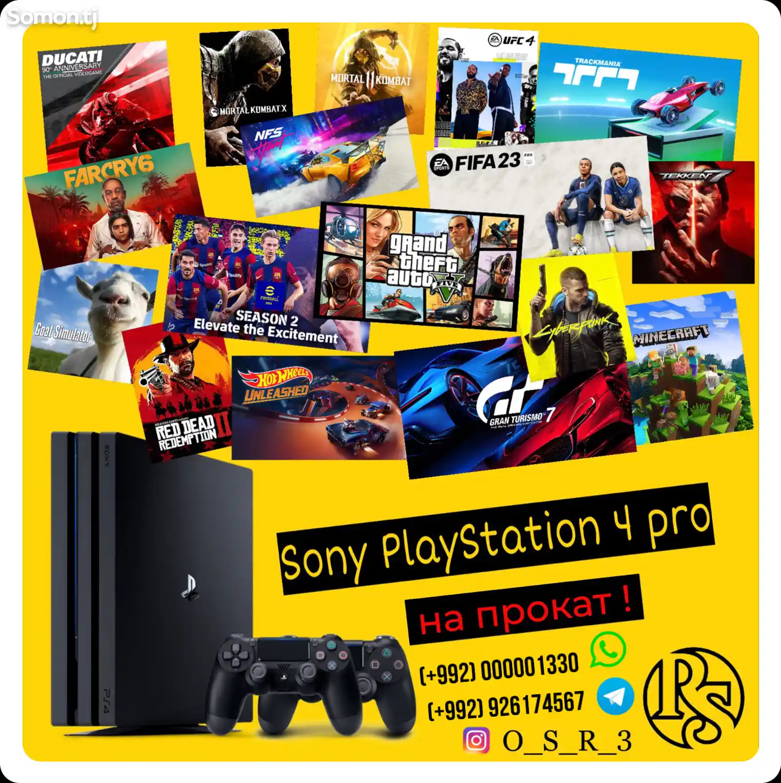 Игровая пристава Sony PlayStation 4 Pro-2