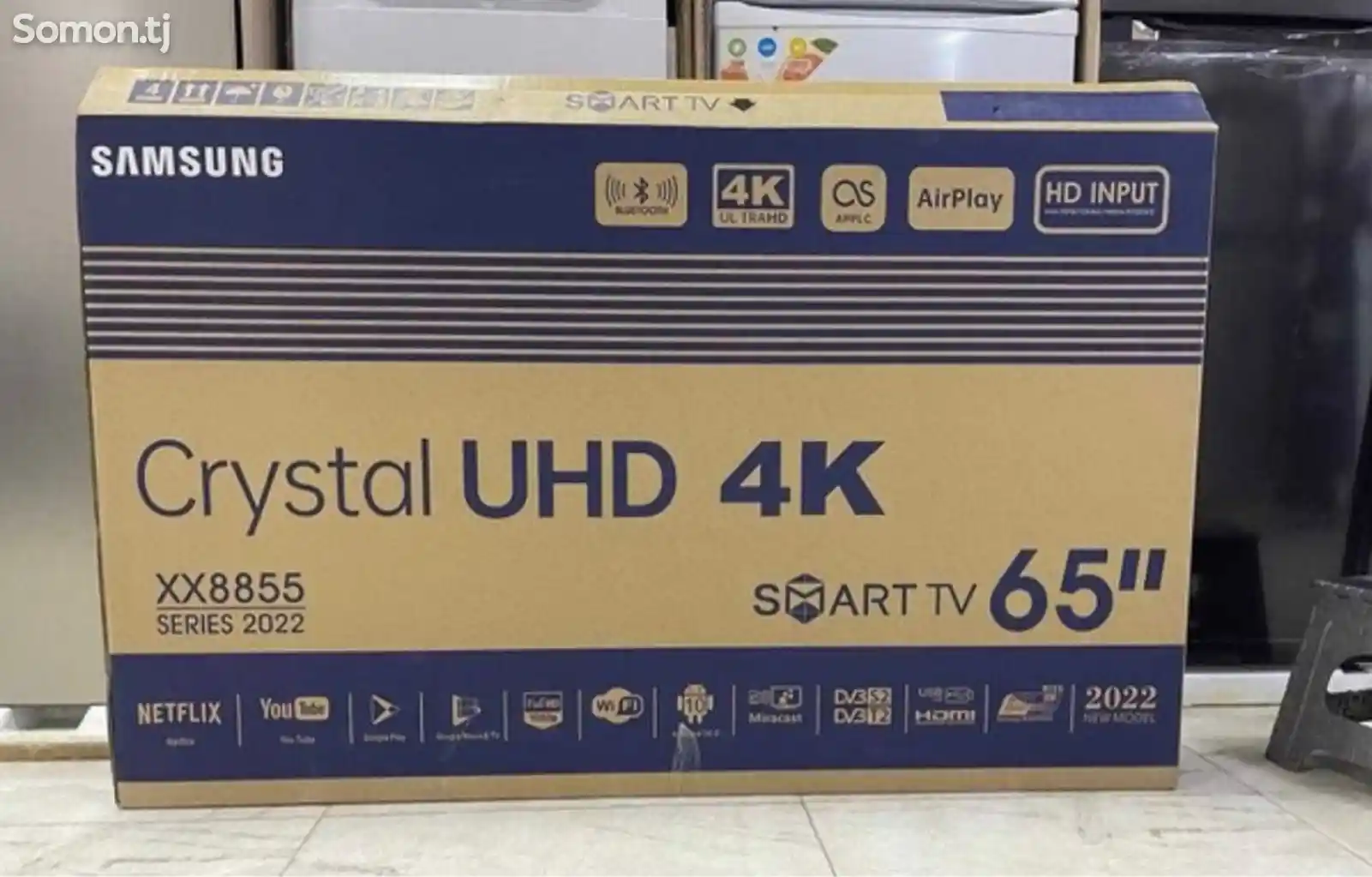 Телевизор Samsung 65 Crystal UHD 4k