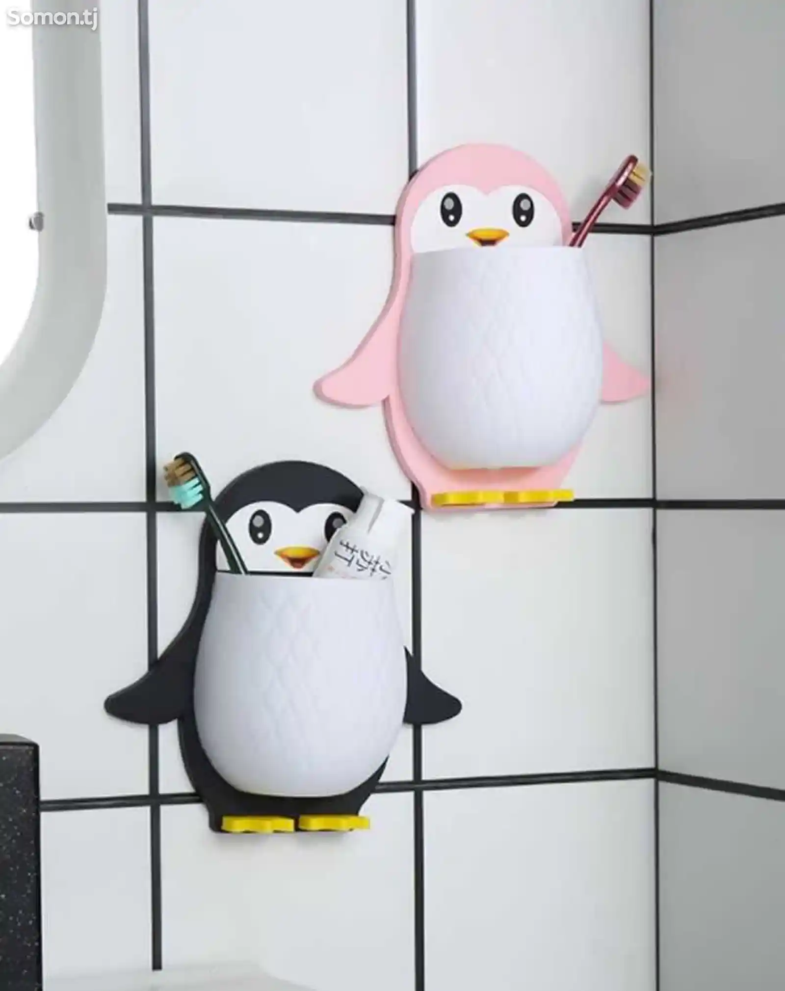 Креативный мультяшный пингвин для ванной-4